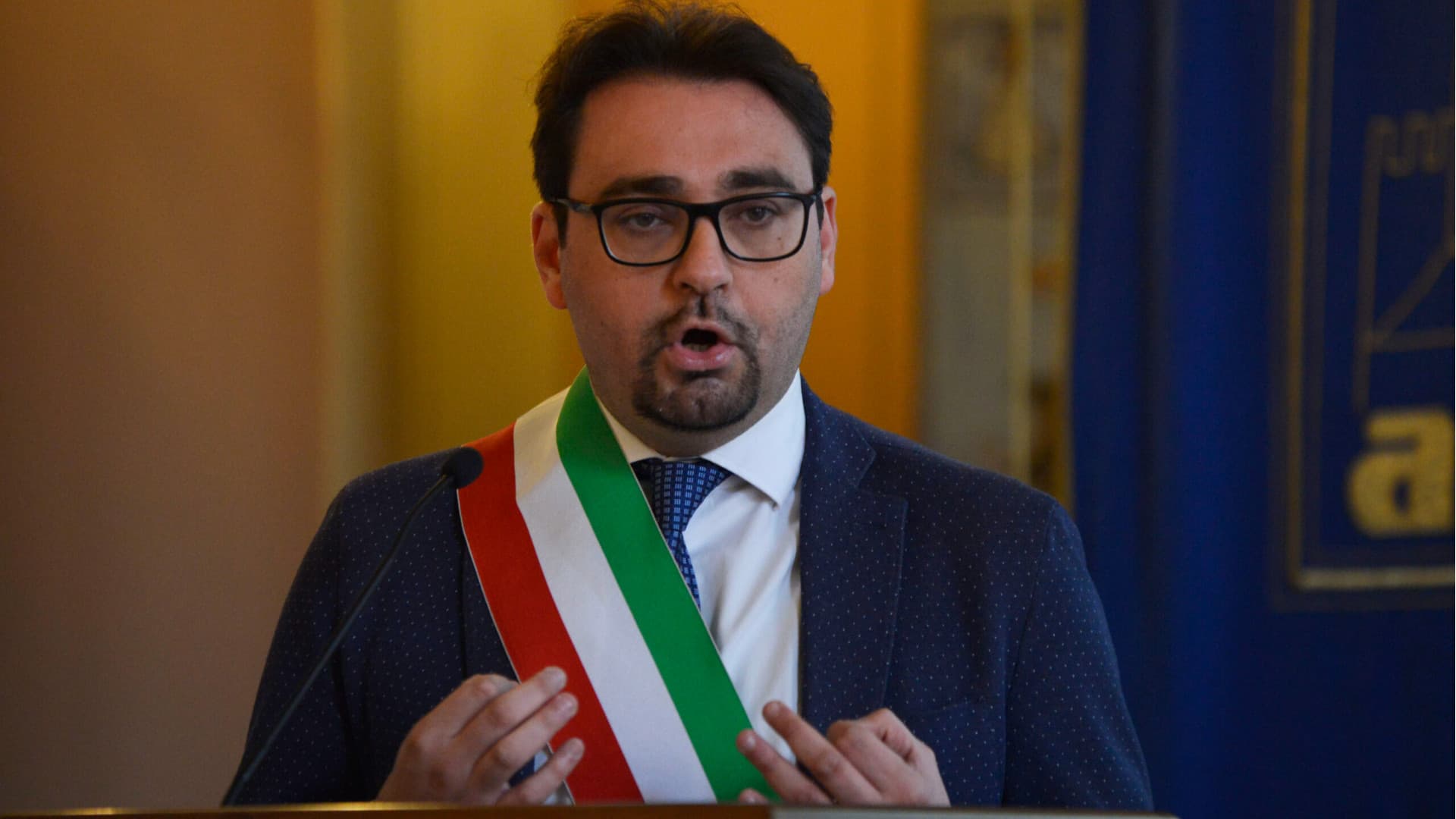 Il sindaco Gianguido D'Alberto