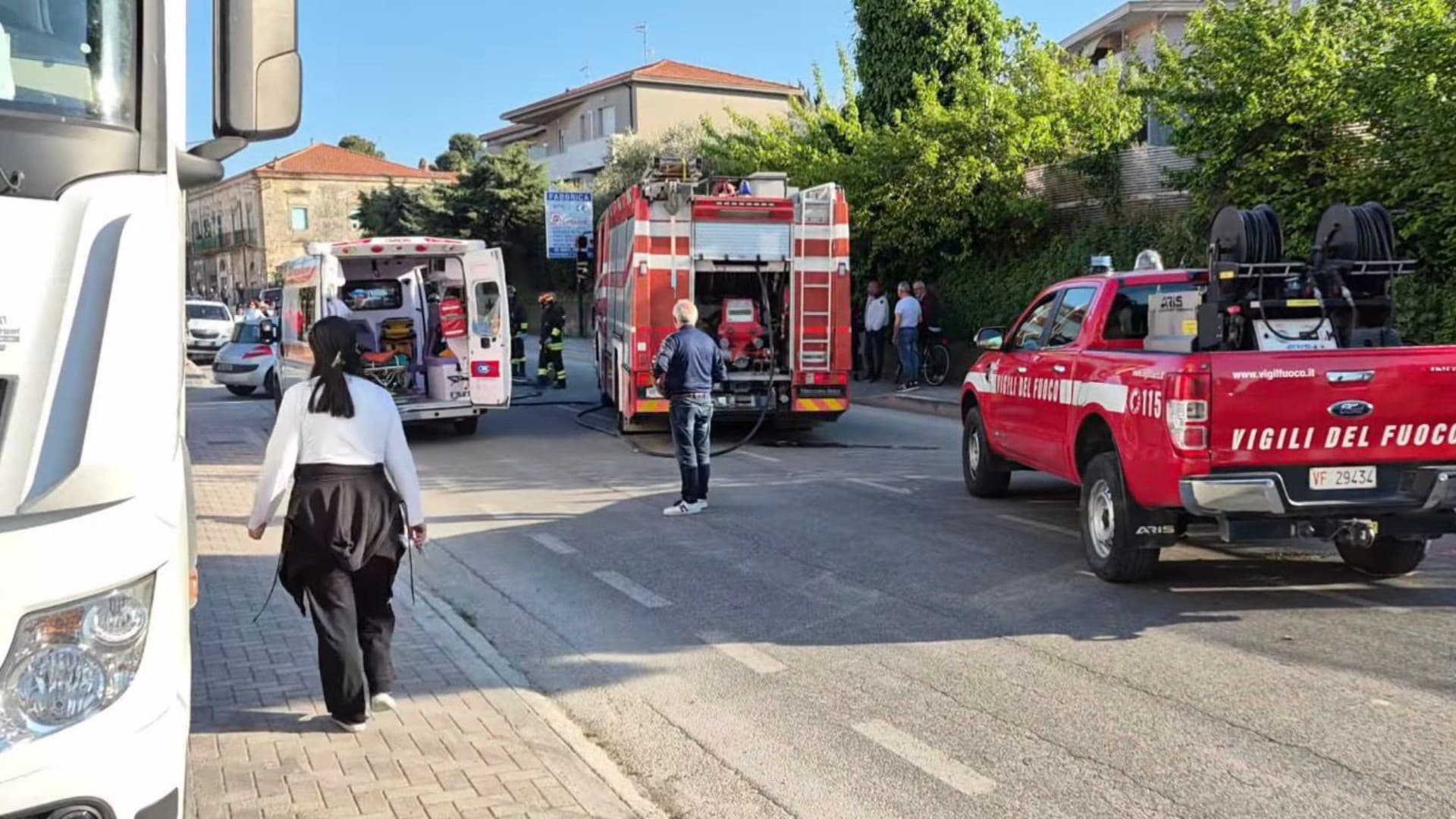 Il punto dell'incidente