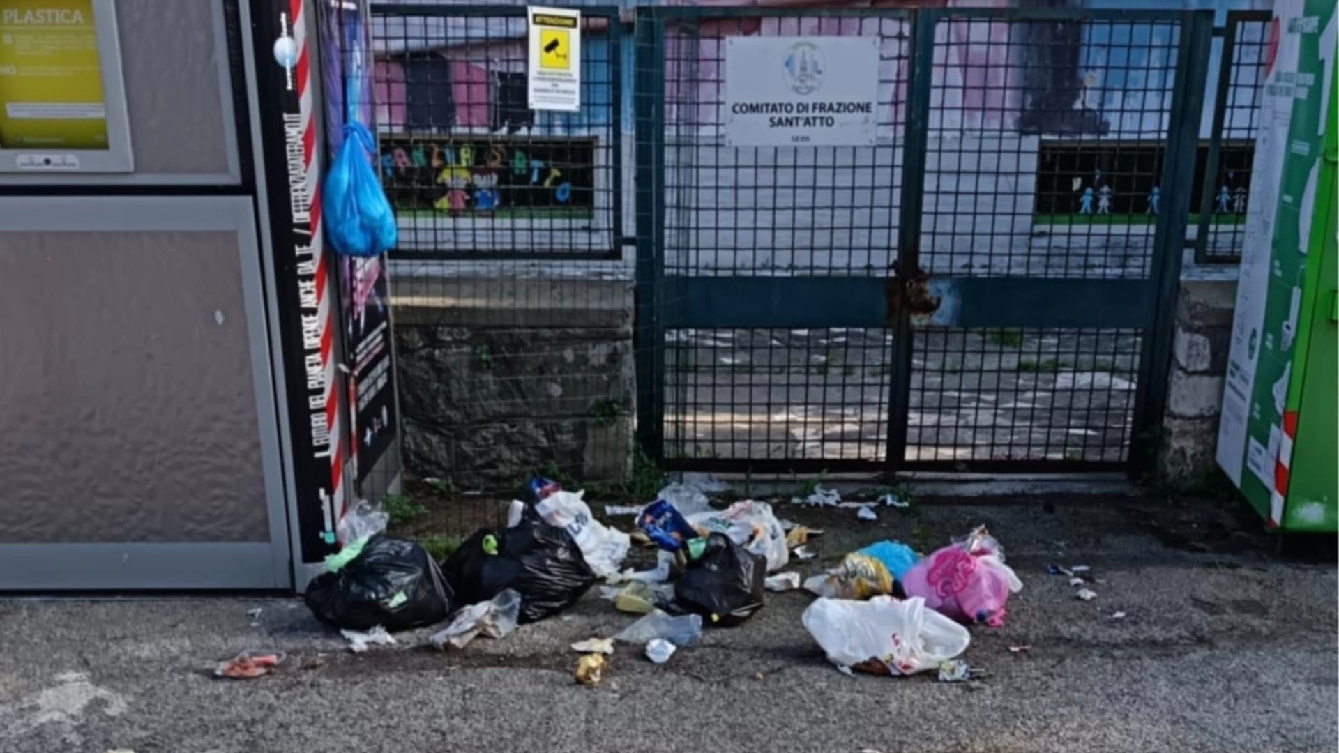 I rifiuti abbandonati