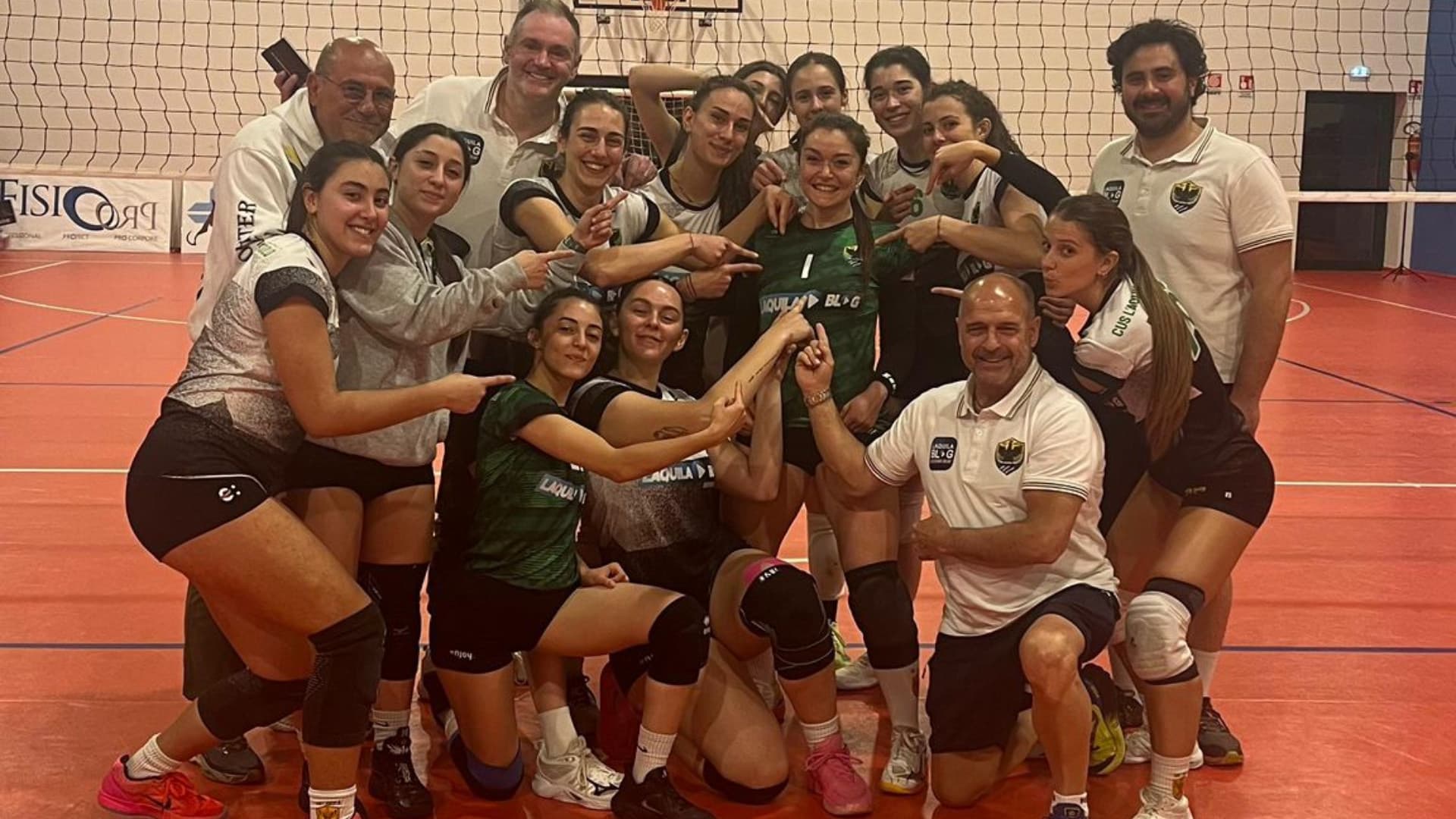 Il Cus L'Aquila Pallavolo femminile