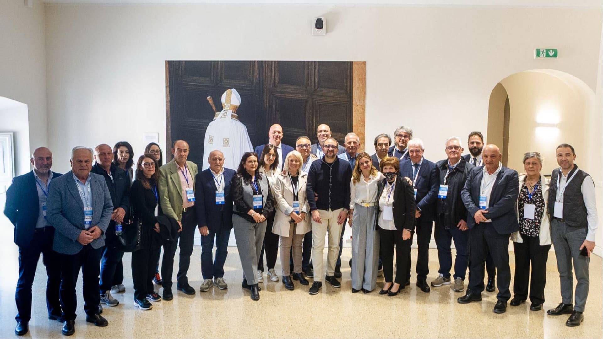 La foto di gruppo dopo l'incontro