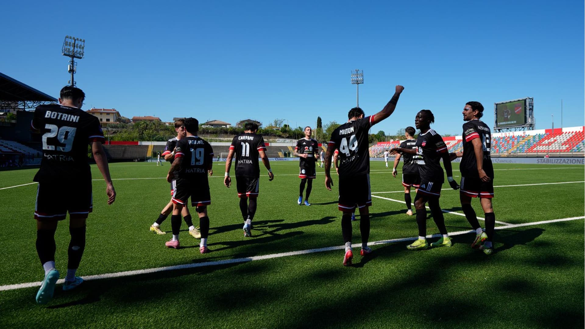Gol ma senza festa per il Teramo (foto Facebook Teramo calcio)