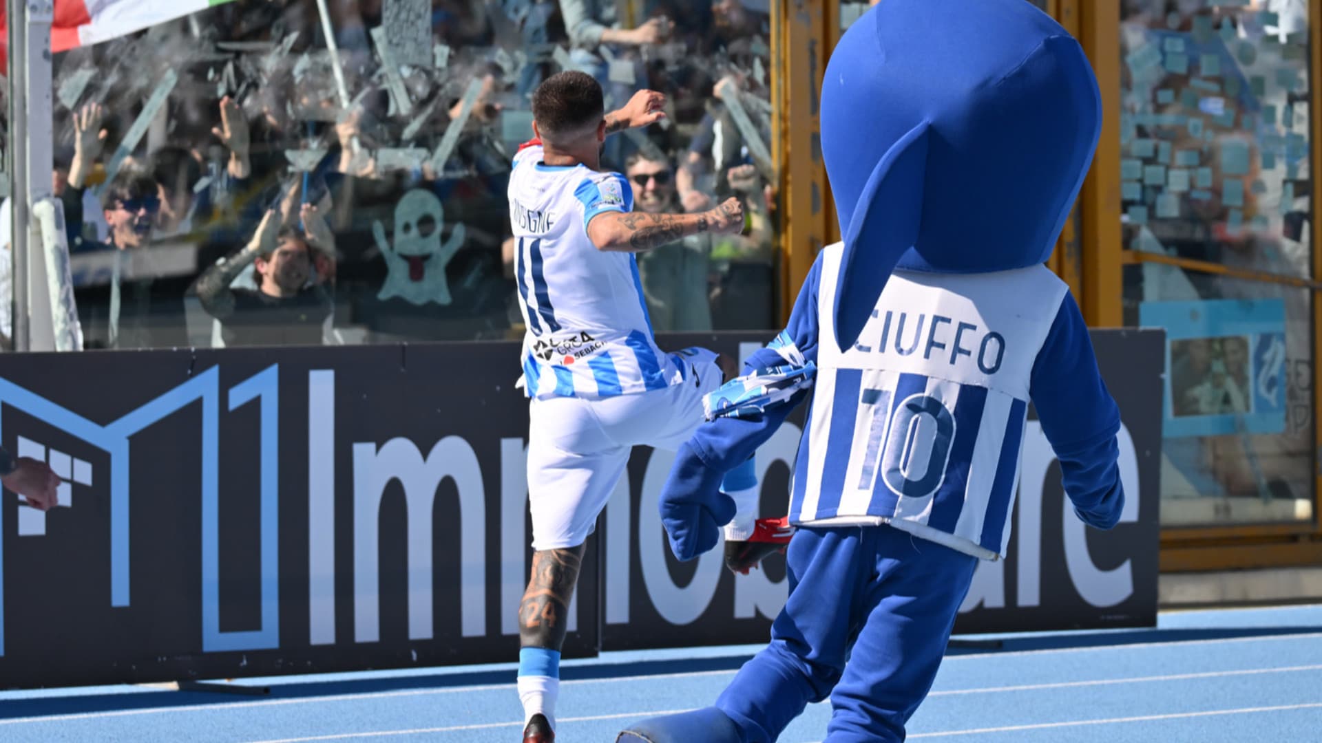 Gorgone rianima il Pescara e fa rotta su Padova: «Siamo in zona playout, ora non molliamo»