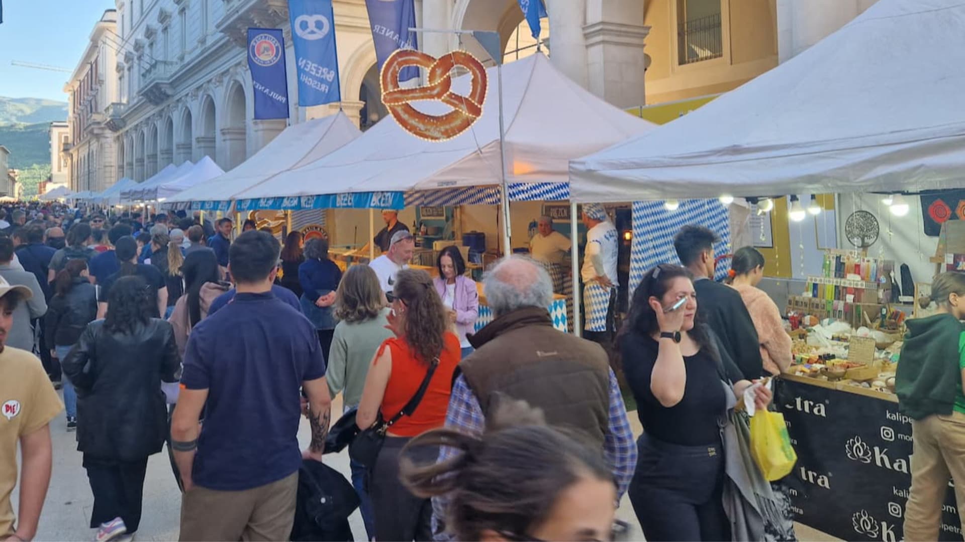 L'Aquila, al Mercato Europeo oltre 30mila sono stati i visitatori