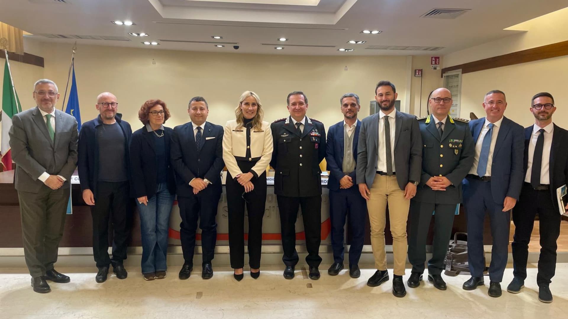 Un momento dell'incontro