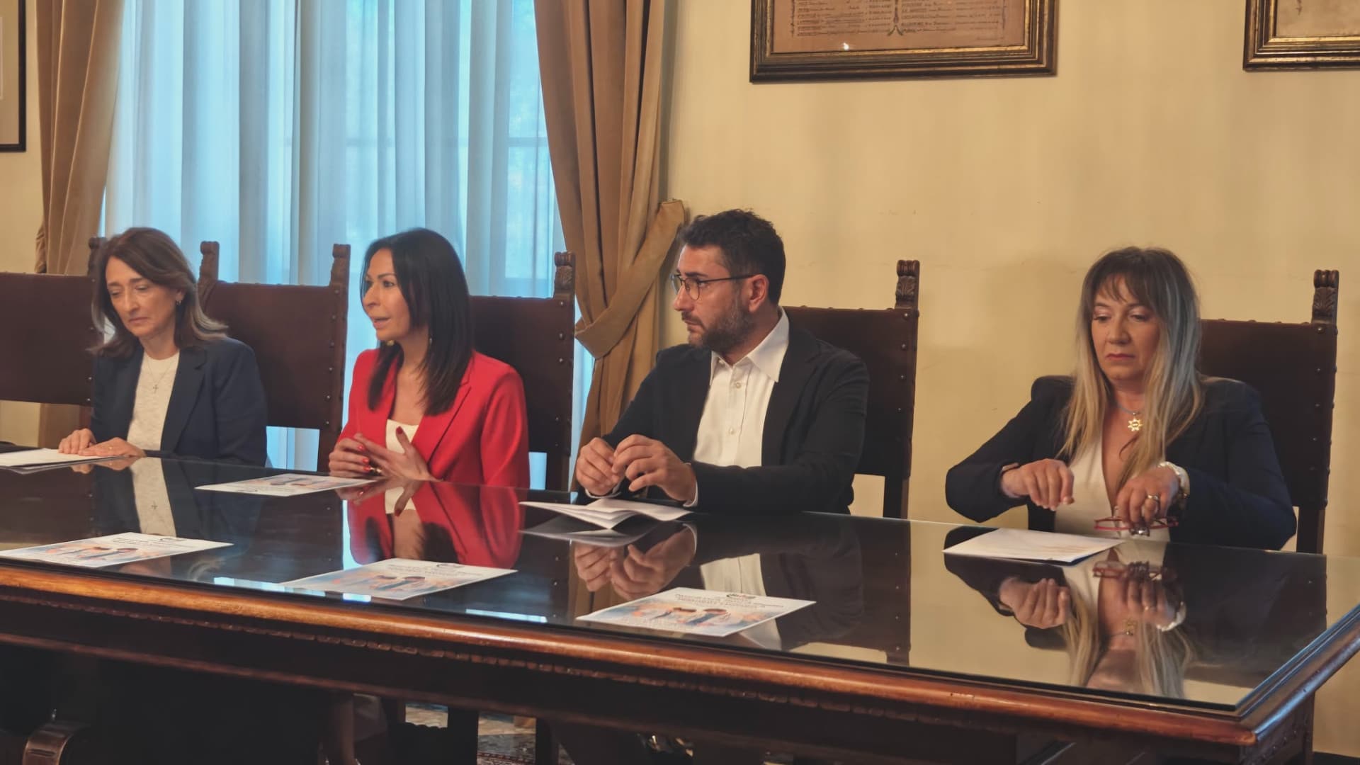 Un momento della presentazione