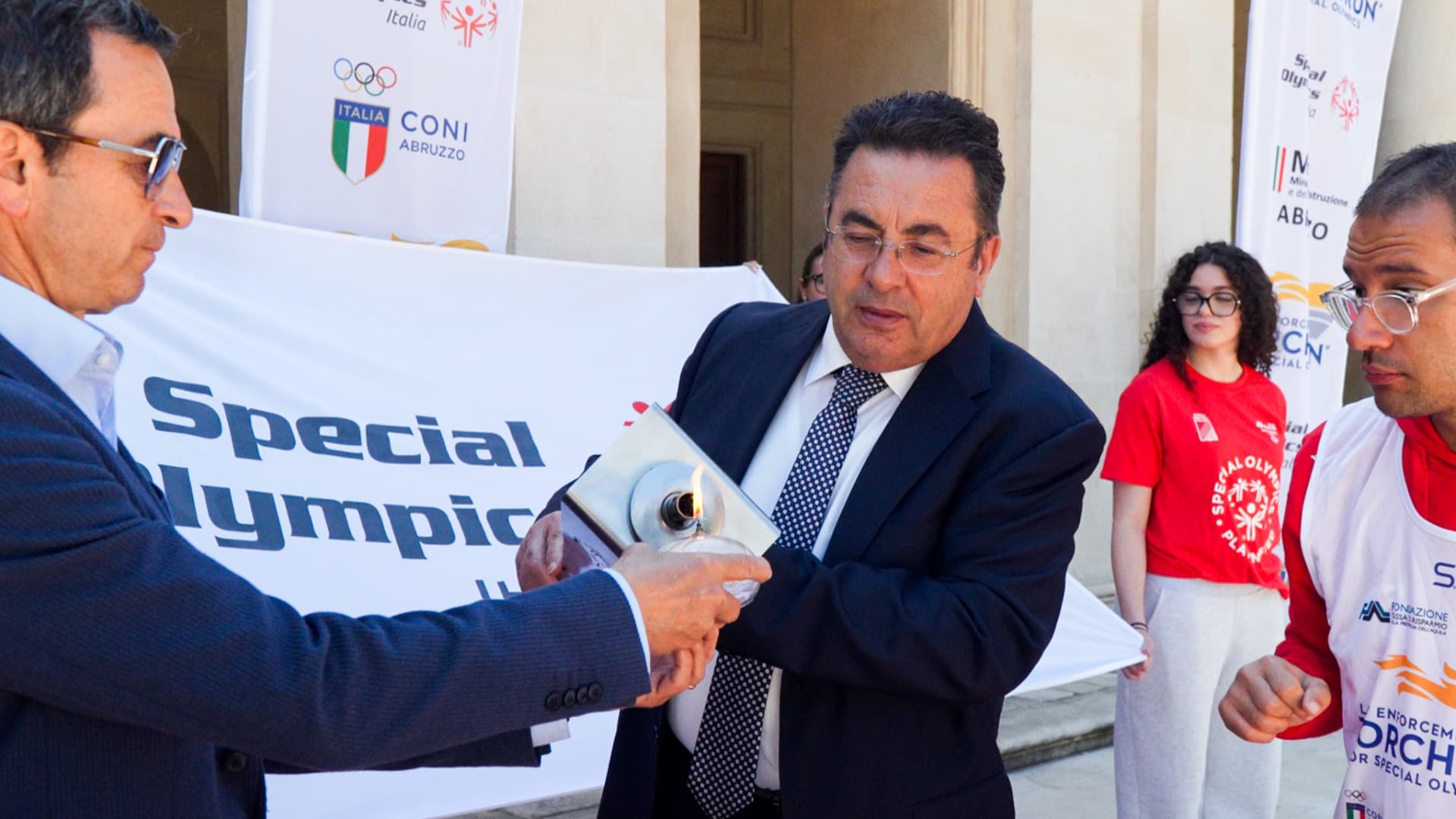 L’Aquila accende la speranza: aperto il Torch Run dei 41° Giochi Nazionali Estivi Special Olympics Italia