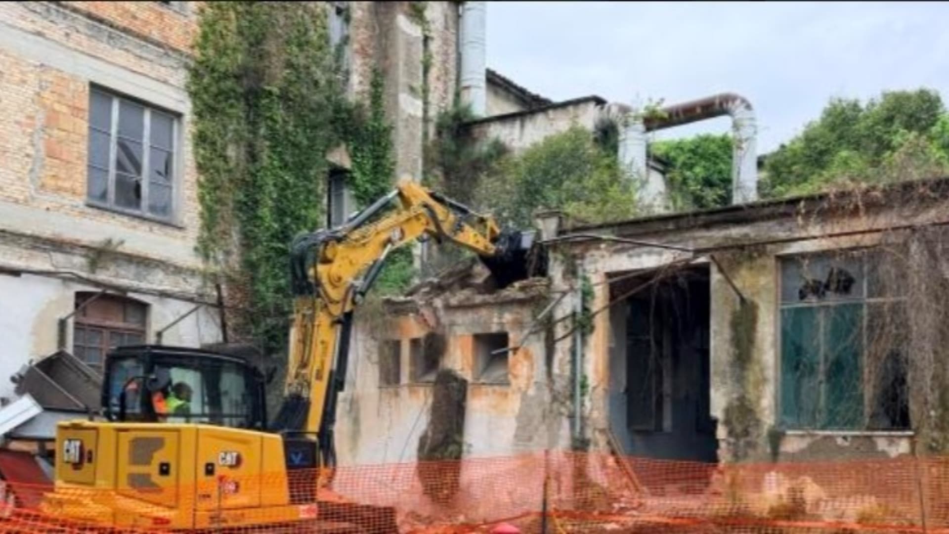 Ex ospedale a Teramo, lavori al via: a rischio le colonie di uccelli presenti da 28 anni