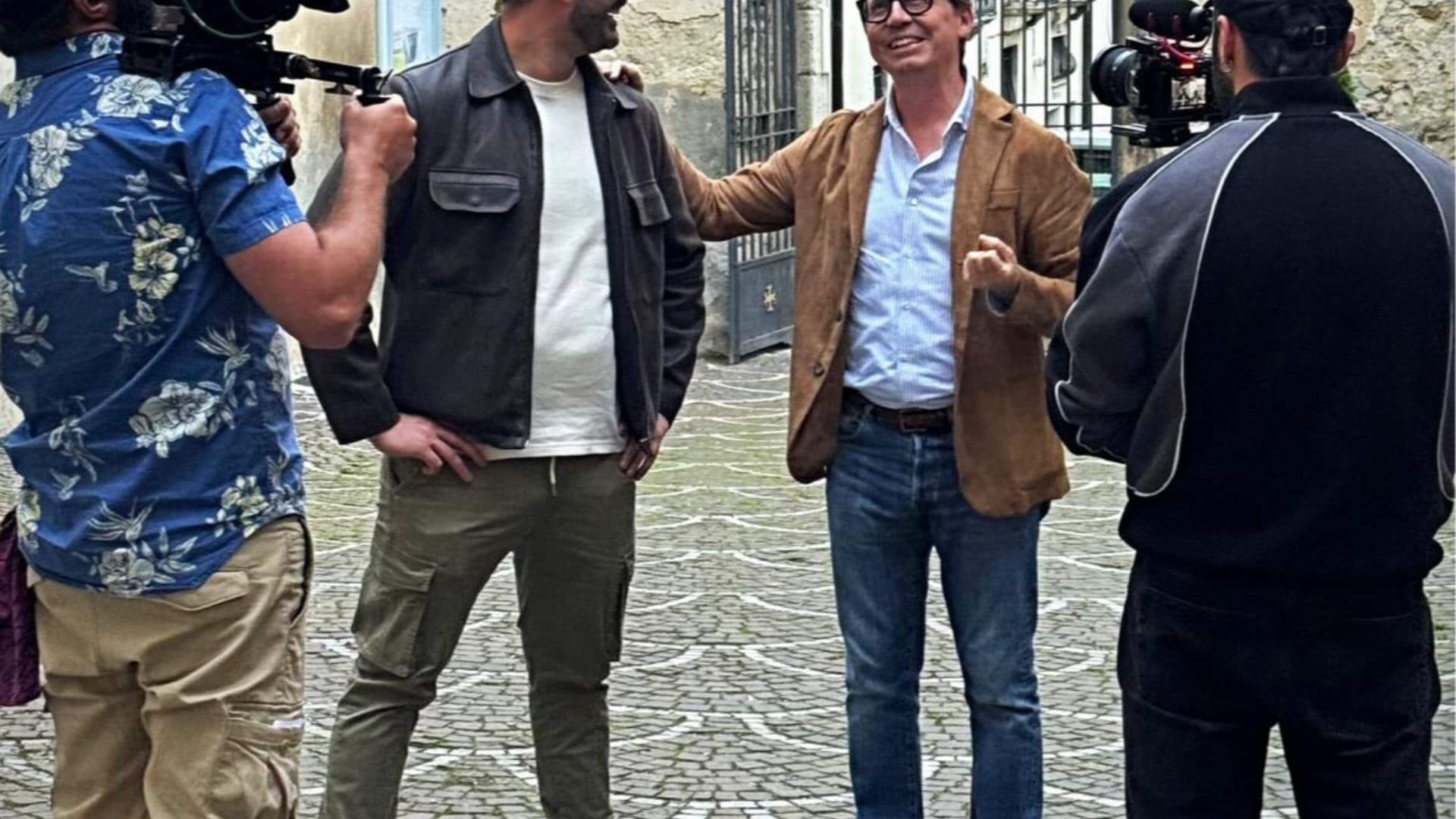 Tagliacozzo, arrivano in città le telecamere di Paride Vitale che va a spasso con lo chef Nanni