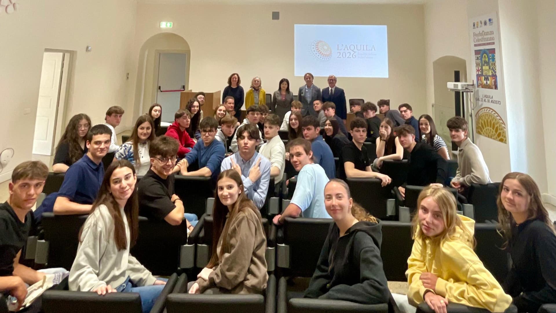 L'Aquila, scuole gemellate per le Capitali della Cultura