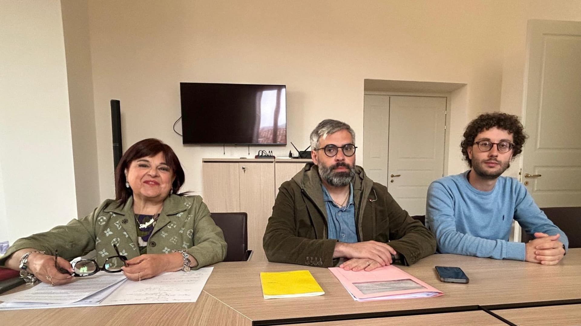 Stefania Pezzopane, Paolo Romano e Lorenzo Rotellini