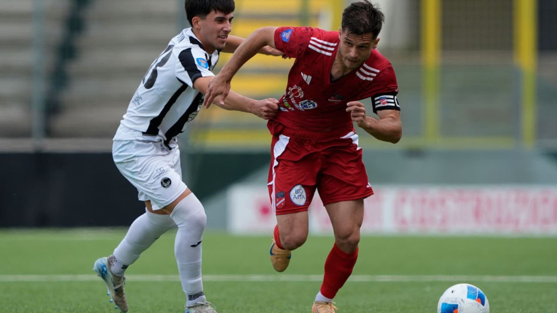 Un'azione del match del Teramo (foto di Danilo Di Giovanni)