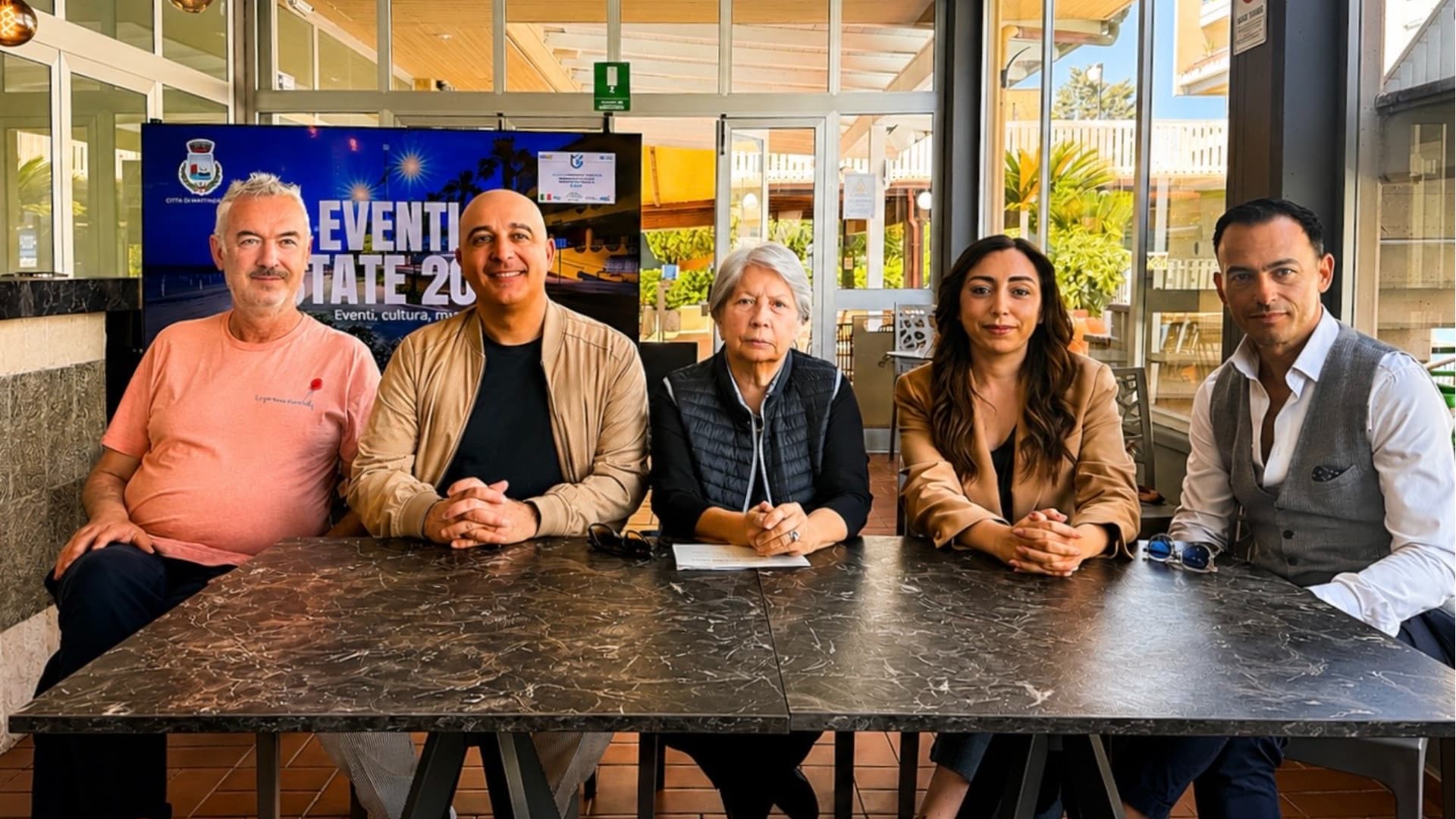 Un momento della conferenza stampa