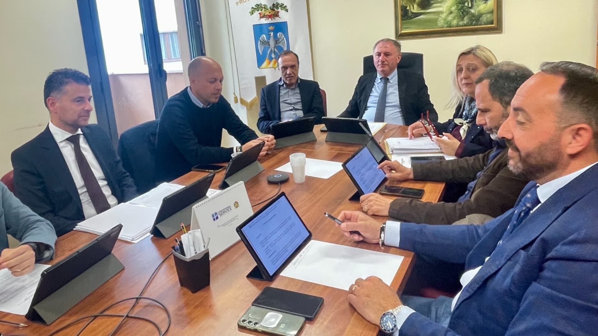 Il consiglio al lavoro
