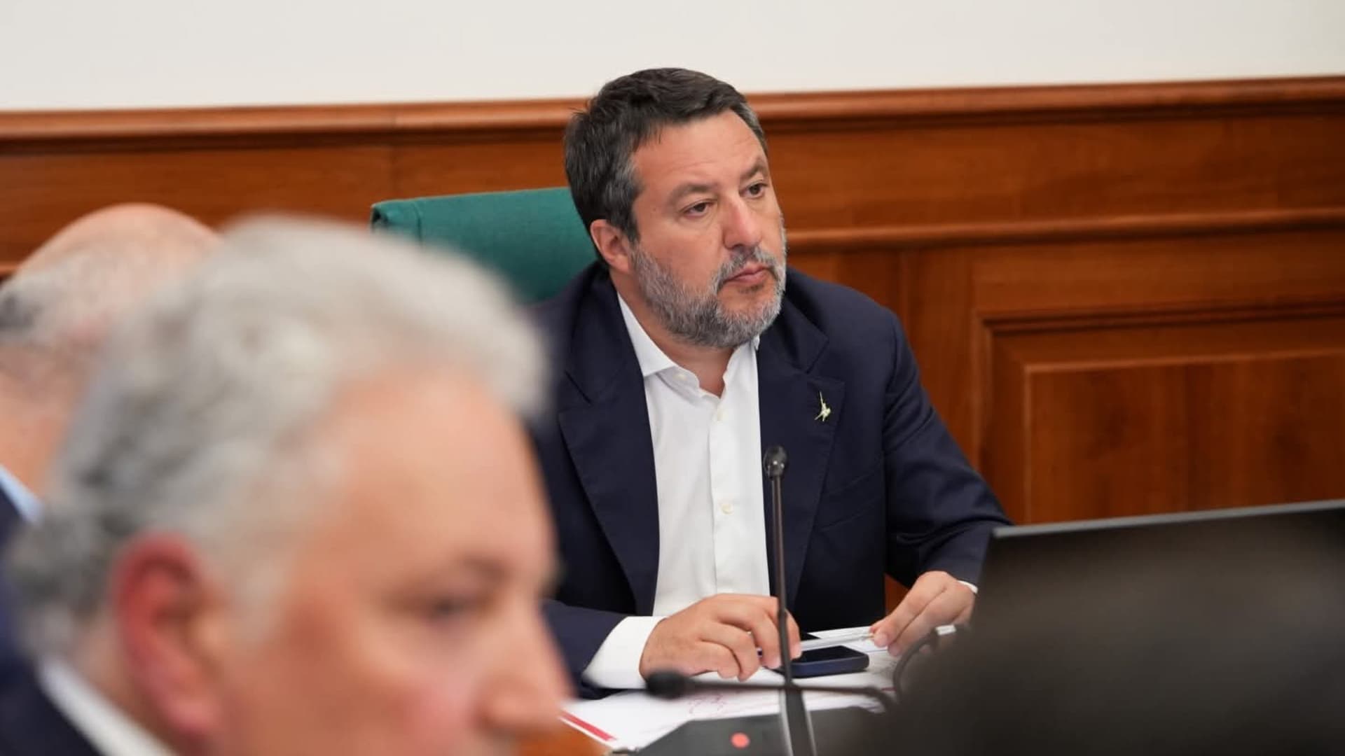 Il ministro Salvini