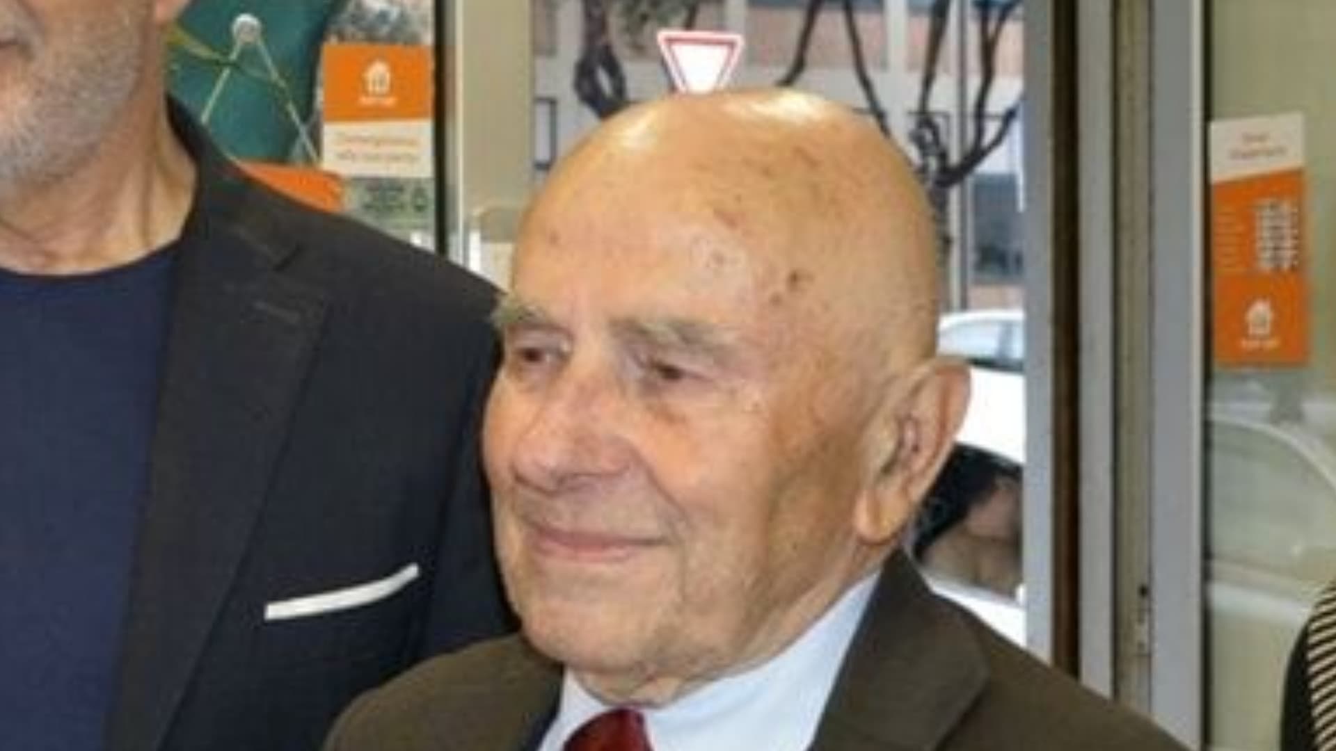 "Ercolino" durante una premiazione