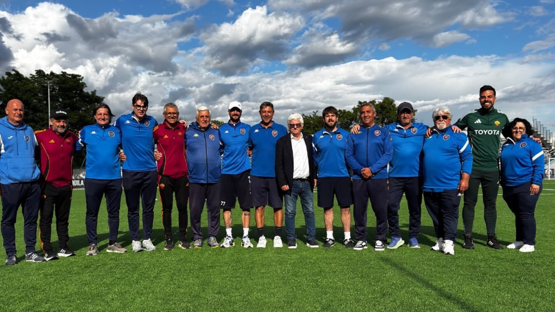 L'Aquila Soccer School con l'Academy AS Roma
