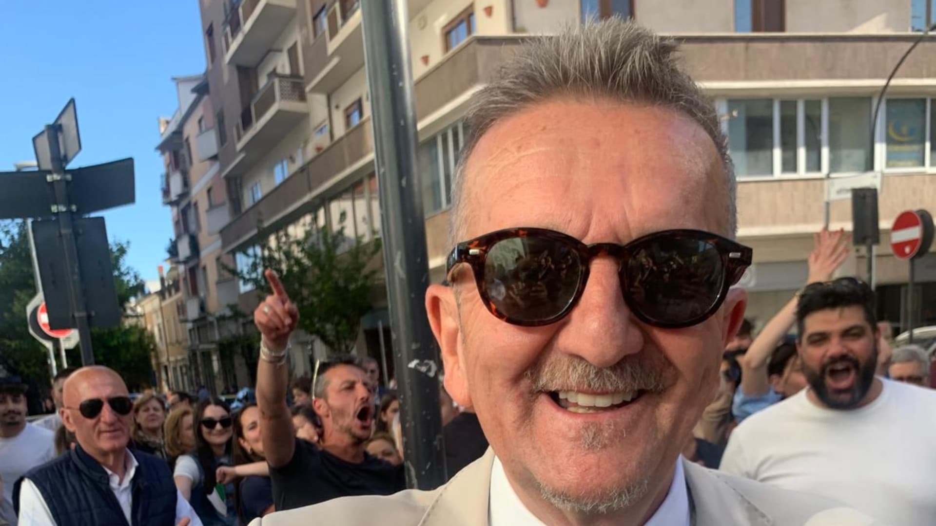 Festeggiamenti per Di Pangrazio