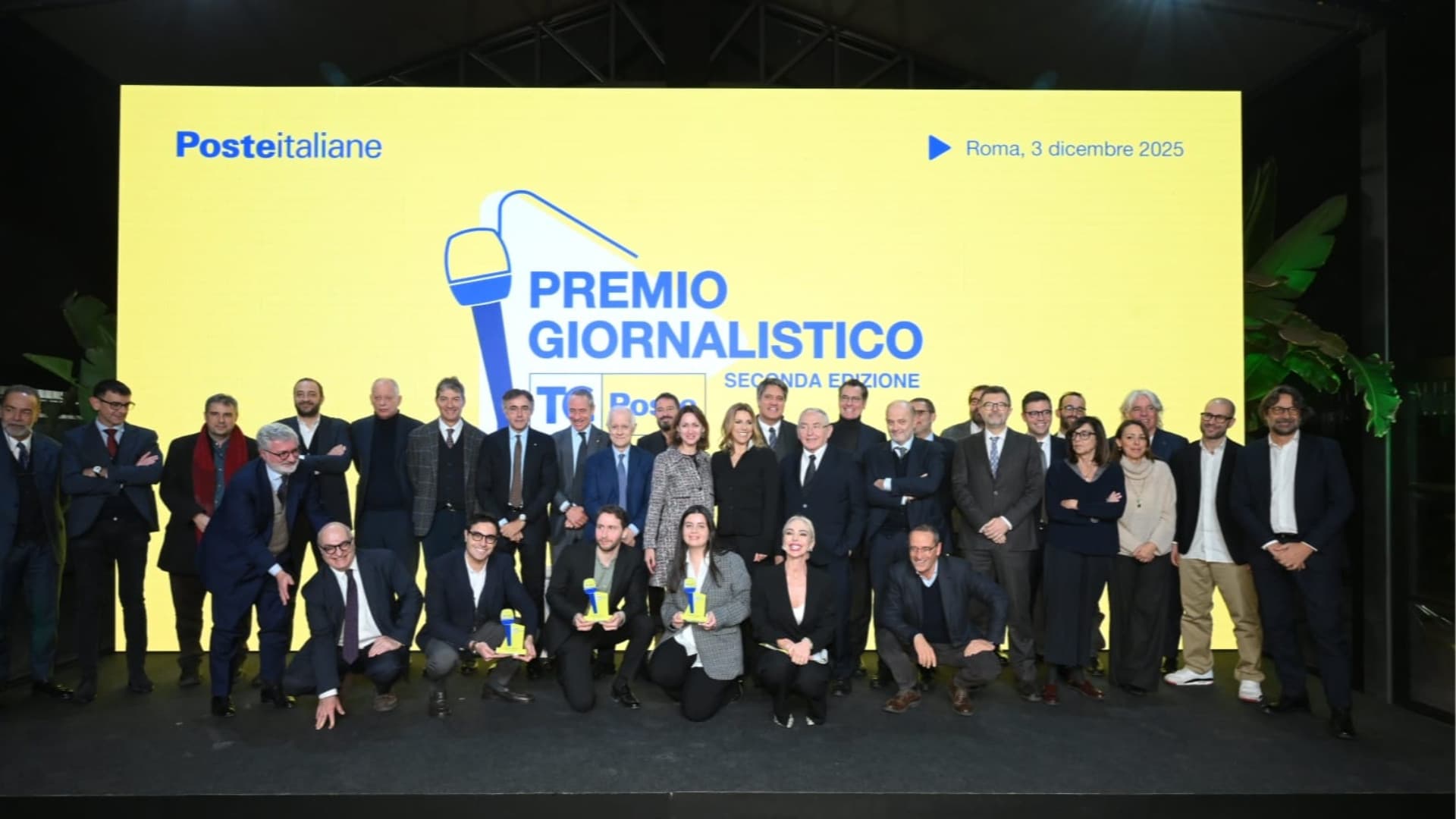 La premiazione del 2025