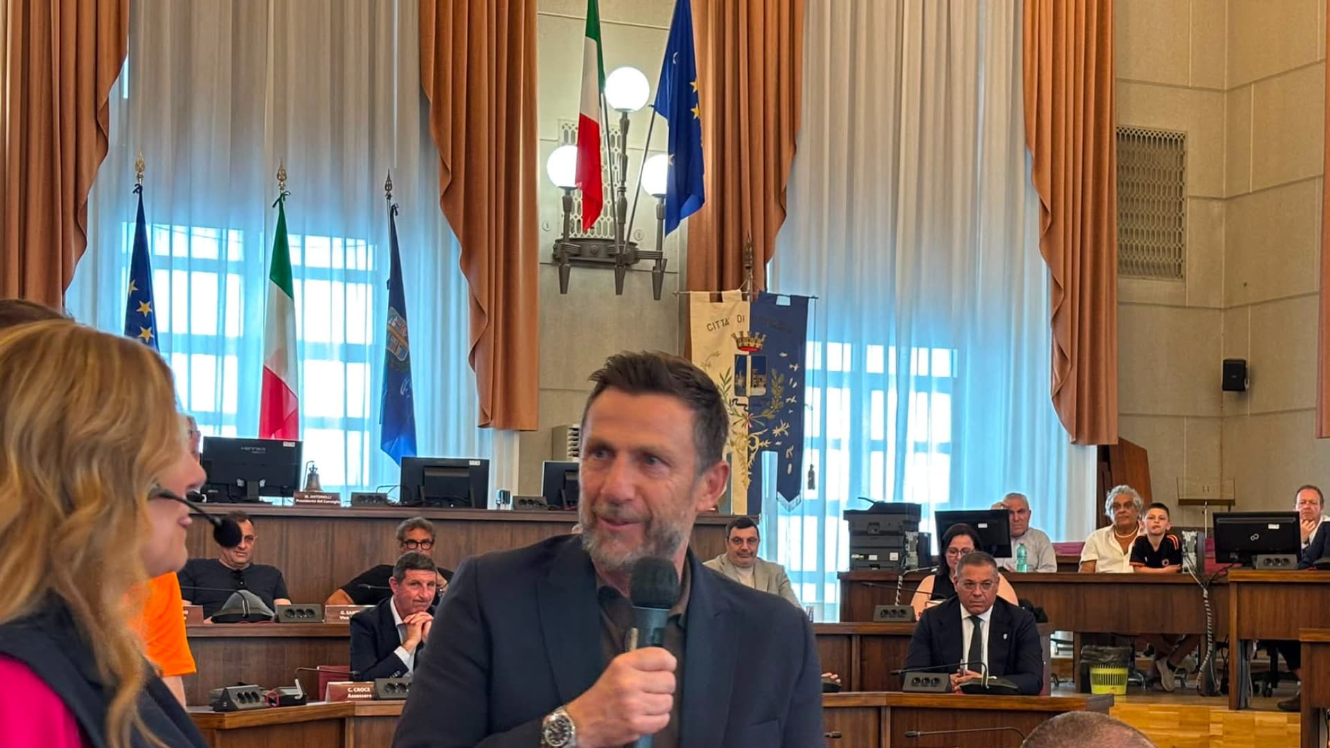 Eusebio Di Francesco al premio Galeone