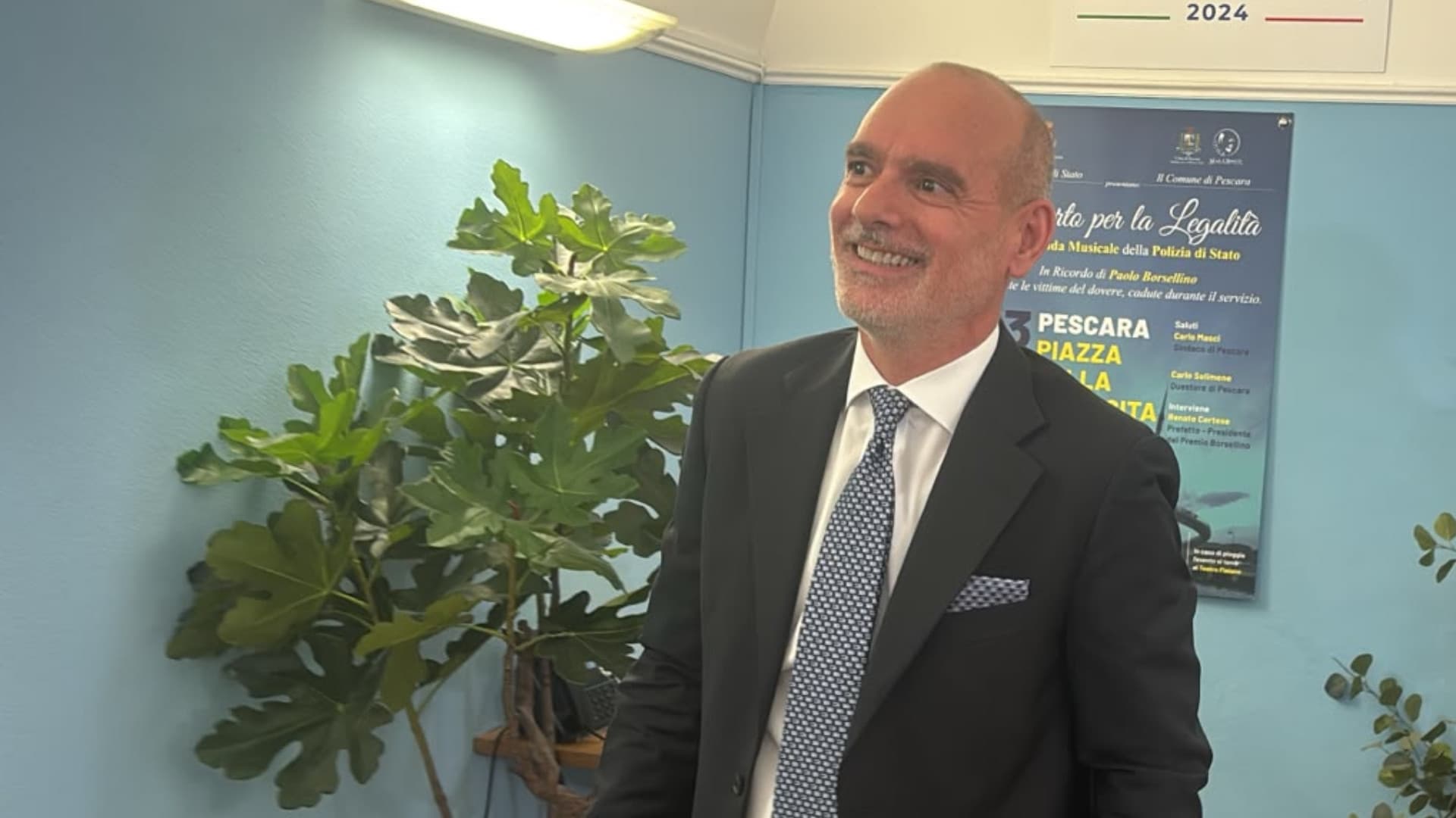 Il nuovo questore di Pescara Francesco Rattà