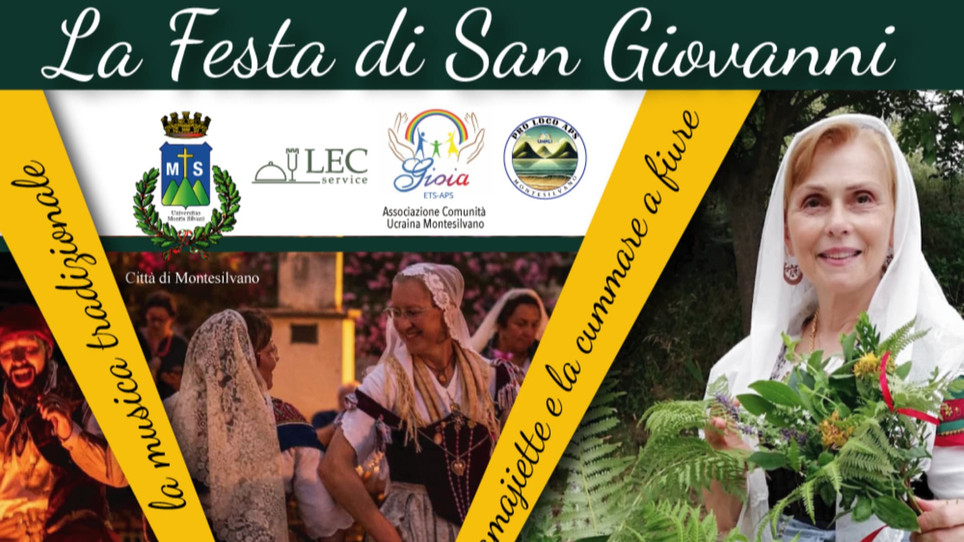Festa di San Giovanni a Montesilvano Colle: tradizione abruzzese e integrazione ucraina si uniscono il 23 giugno
