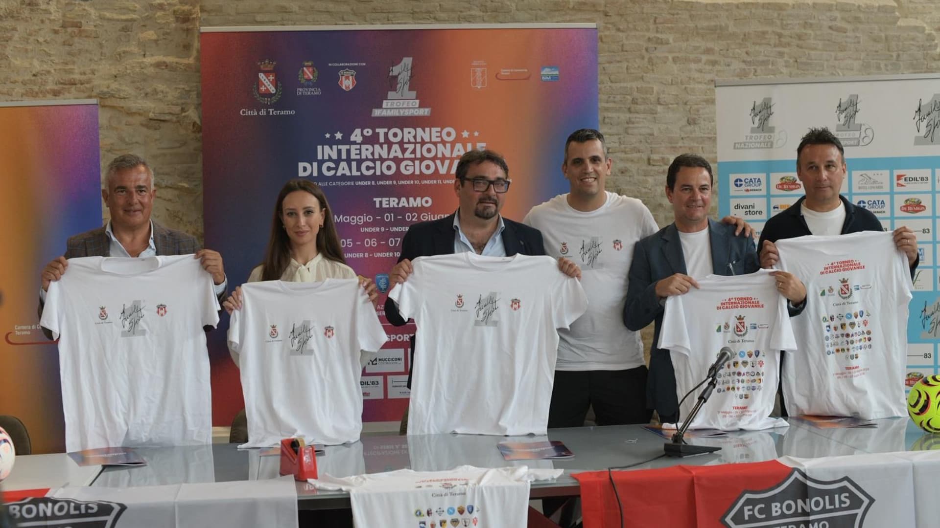 Un momento della presentazione dell'evento