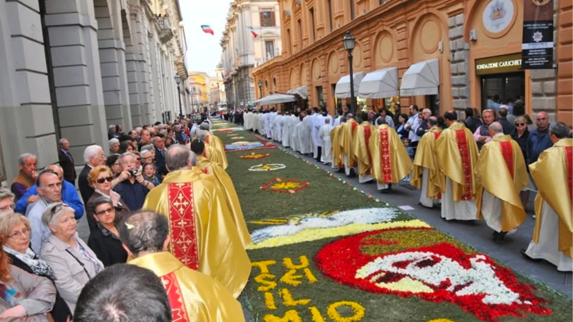Chieti, infiorata del Corpus Domini: modifiche alla viabilità e percorso della processione