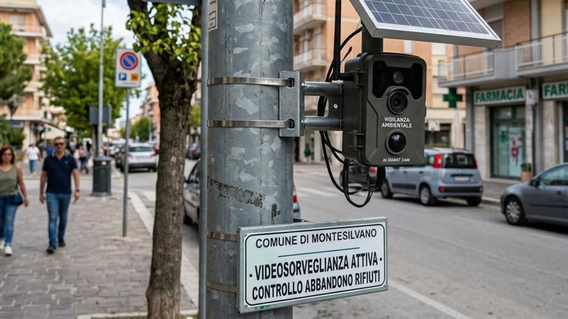 Montesilvano contro l'abbandono dei rifiuti: 144 multe e in arrivo fototrappole con l'intelligenza artificiale.