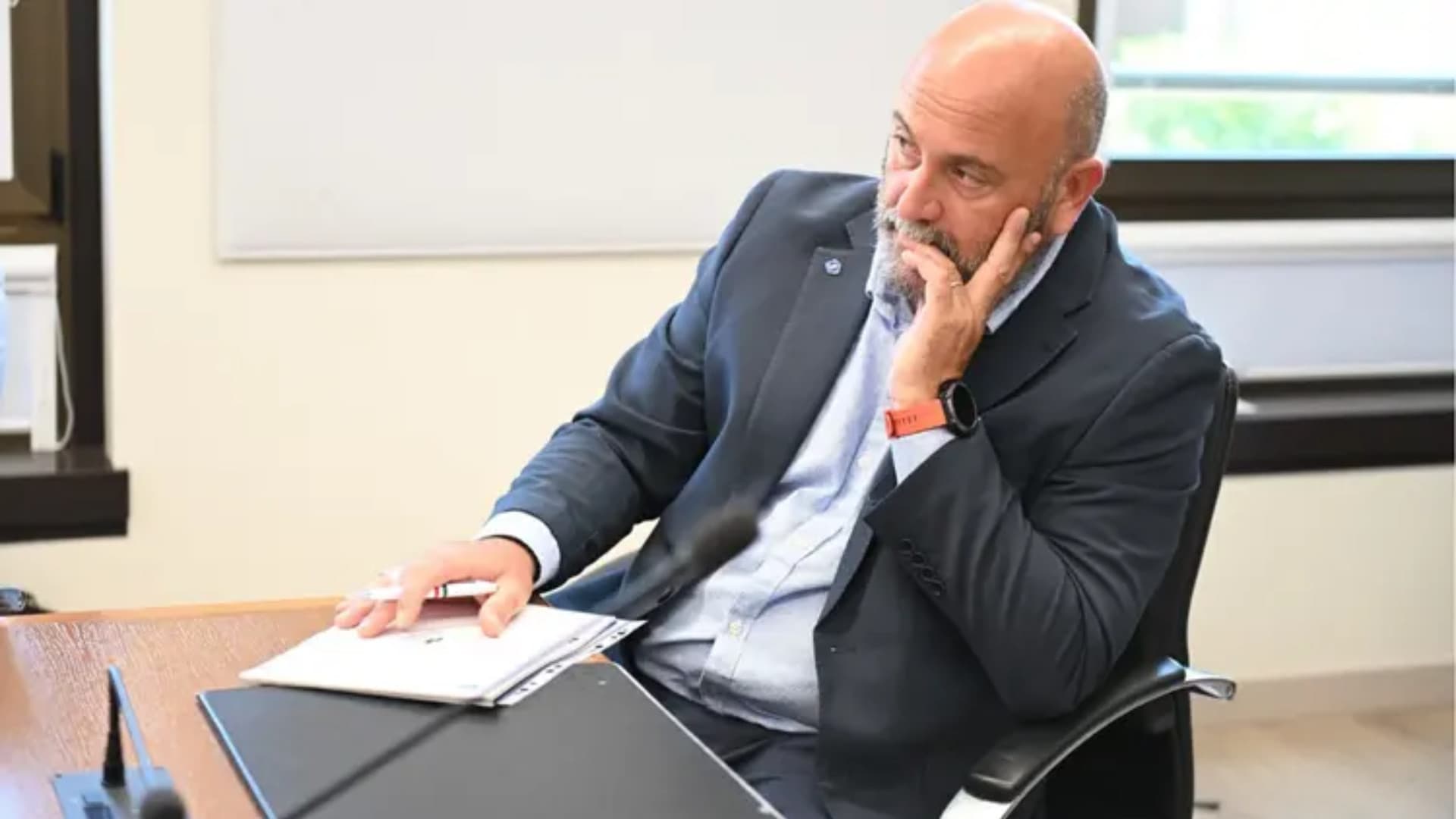 Il segretario regionale Matteucci