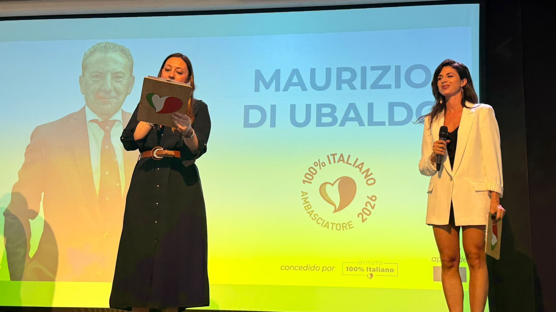 Eccellenze, Maurizio Di Ubaldo insignito in Spagna del premio “Ambasciatore 100% Italiano"