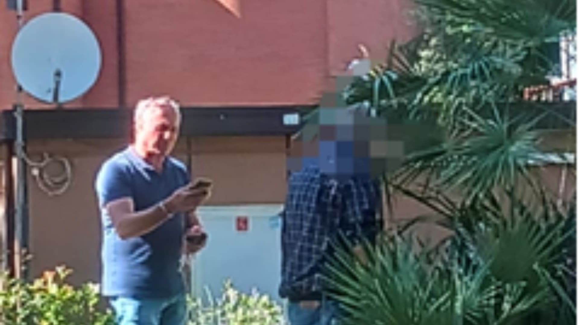 Un momento dei controlli