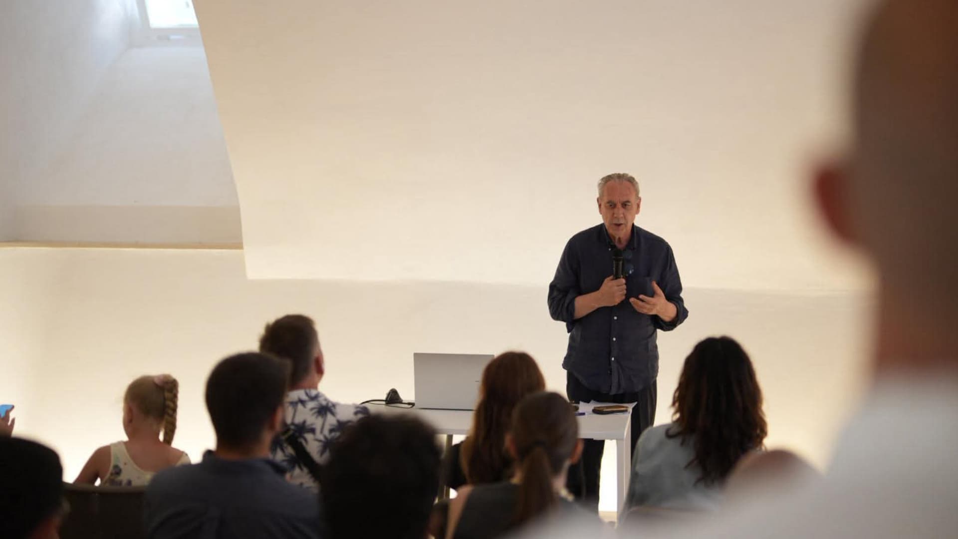 Il sindaco Legnini all'incontro