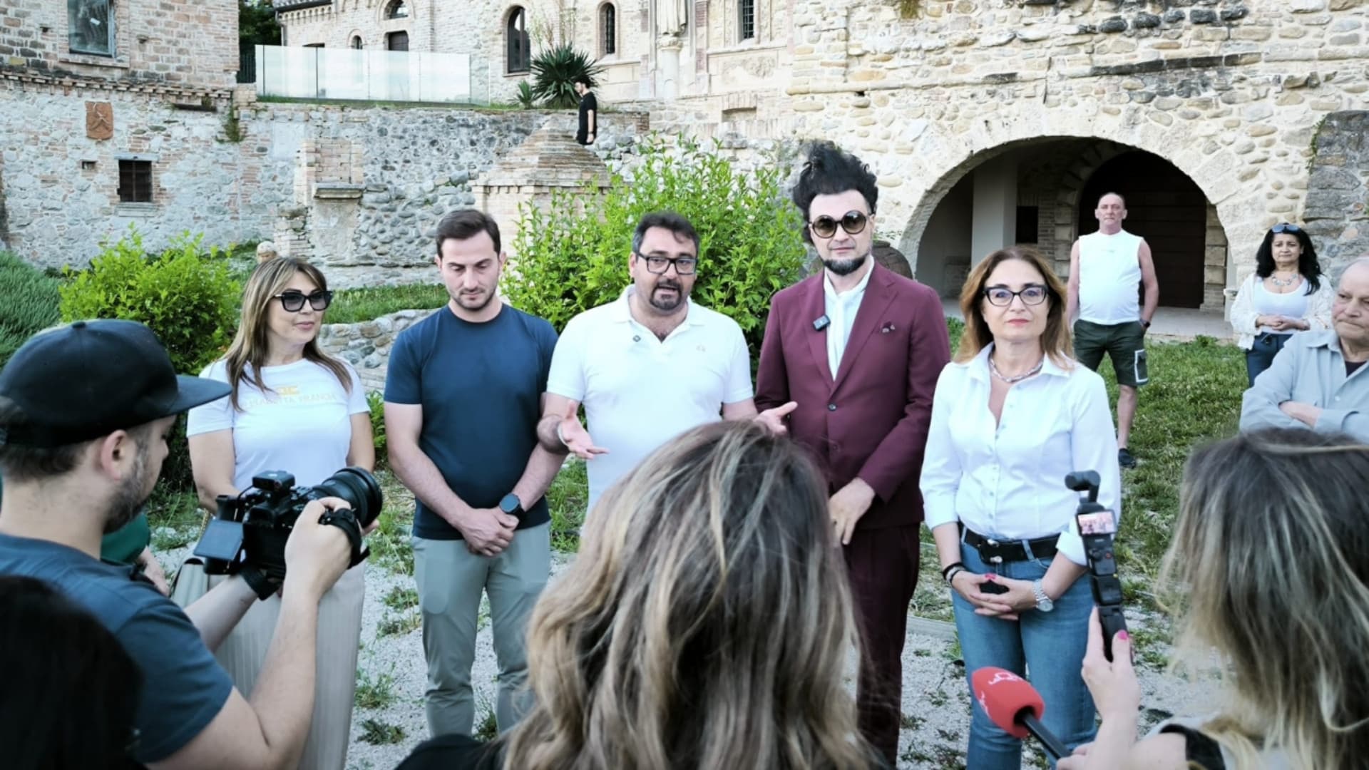 Un momento della presentazione dell'evento