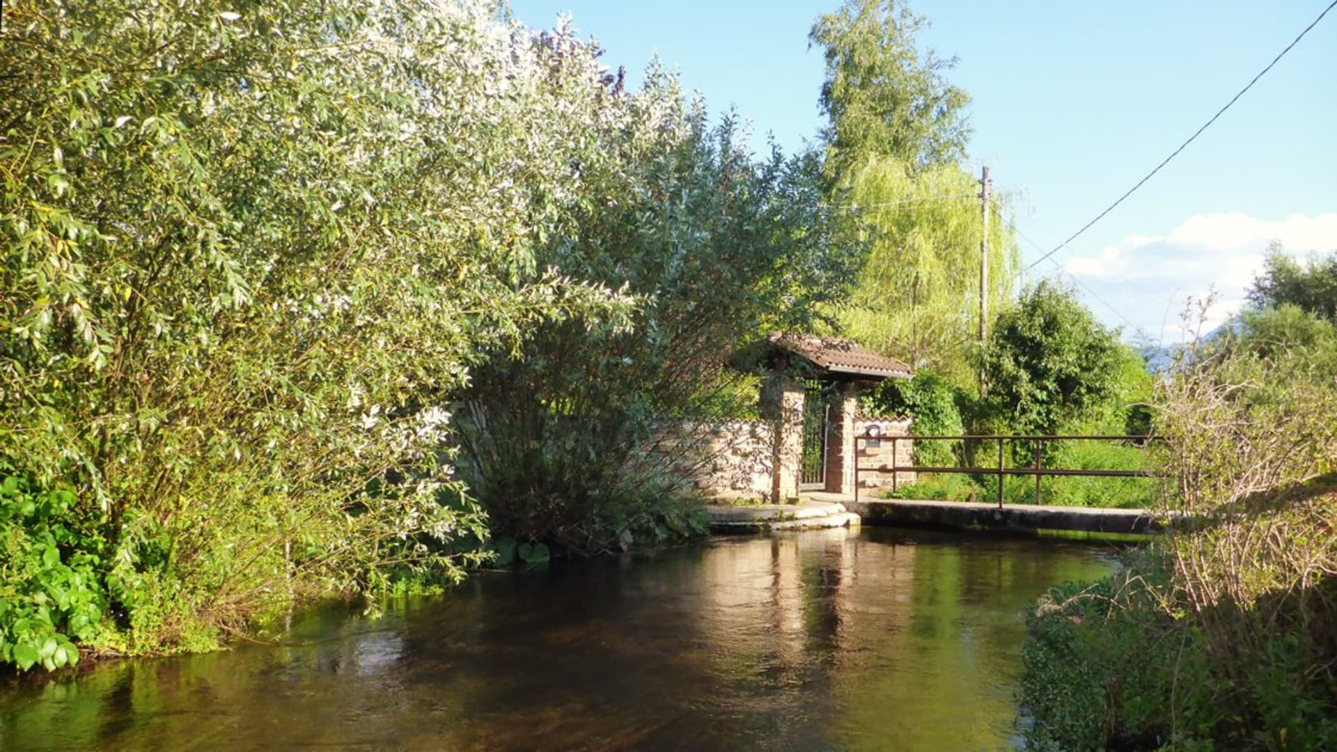 Le sorgenti del fiume Vera a Tempera