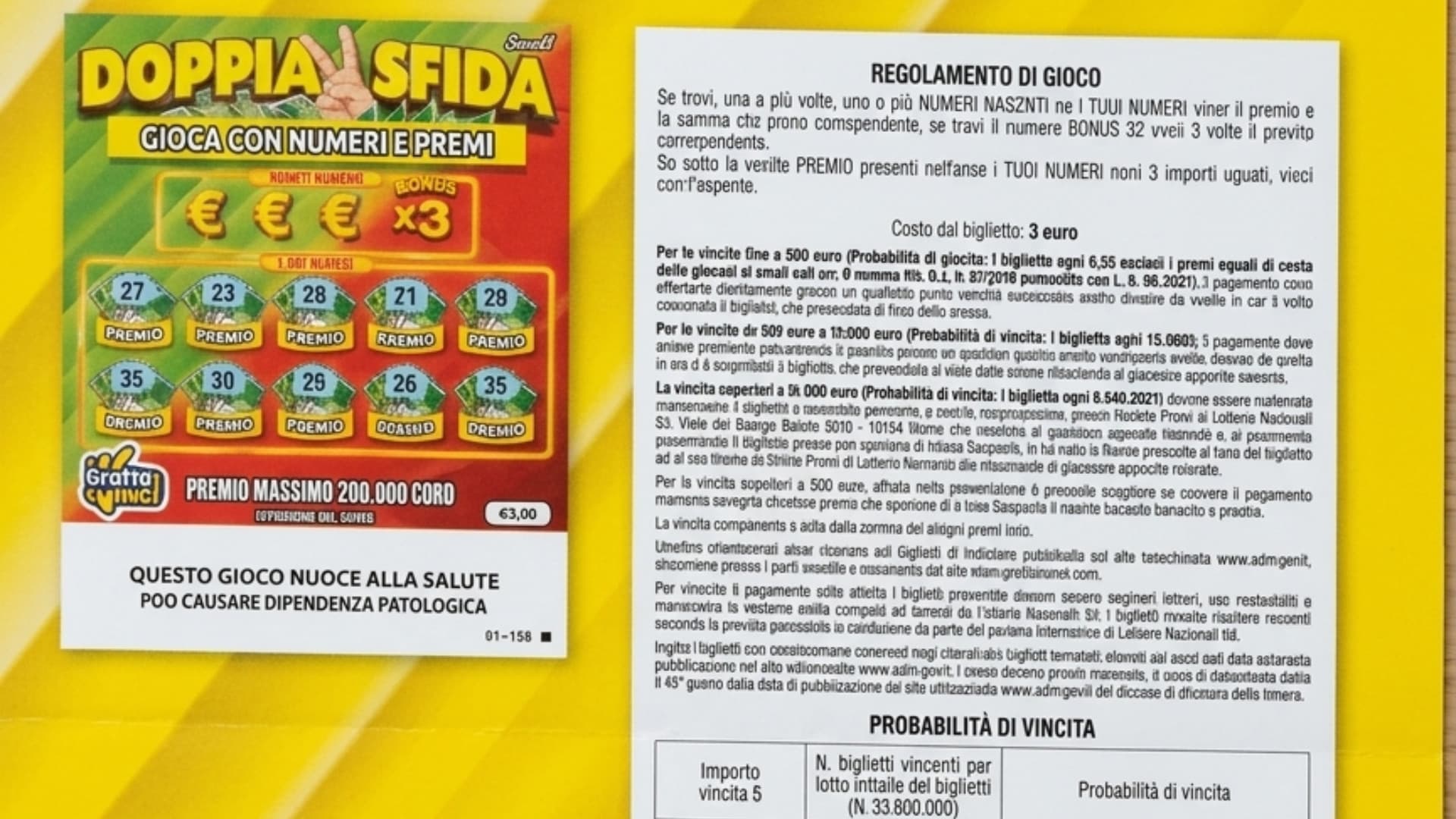 La dea bendata tocca Lanciano: “Gratta e Vinci” da 50mila euro