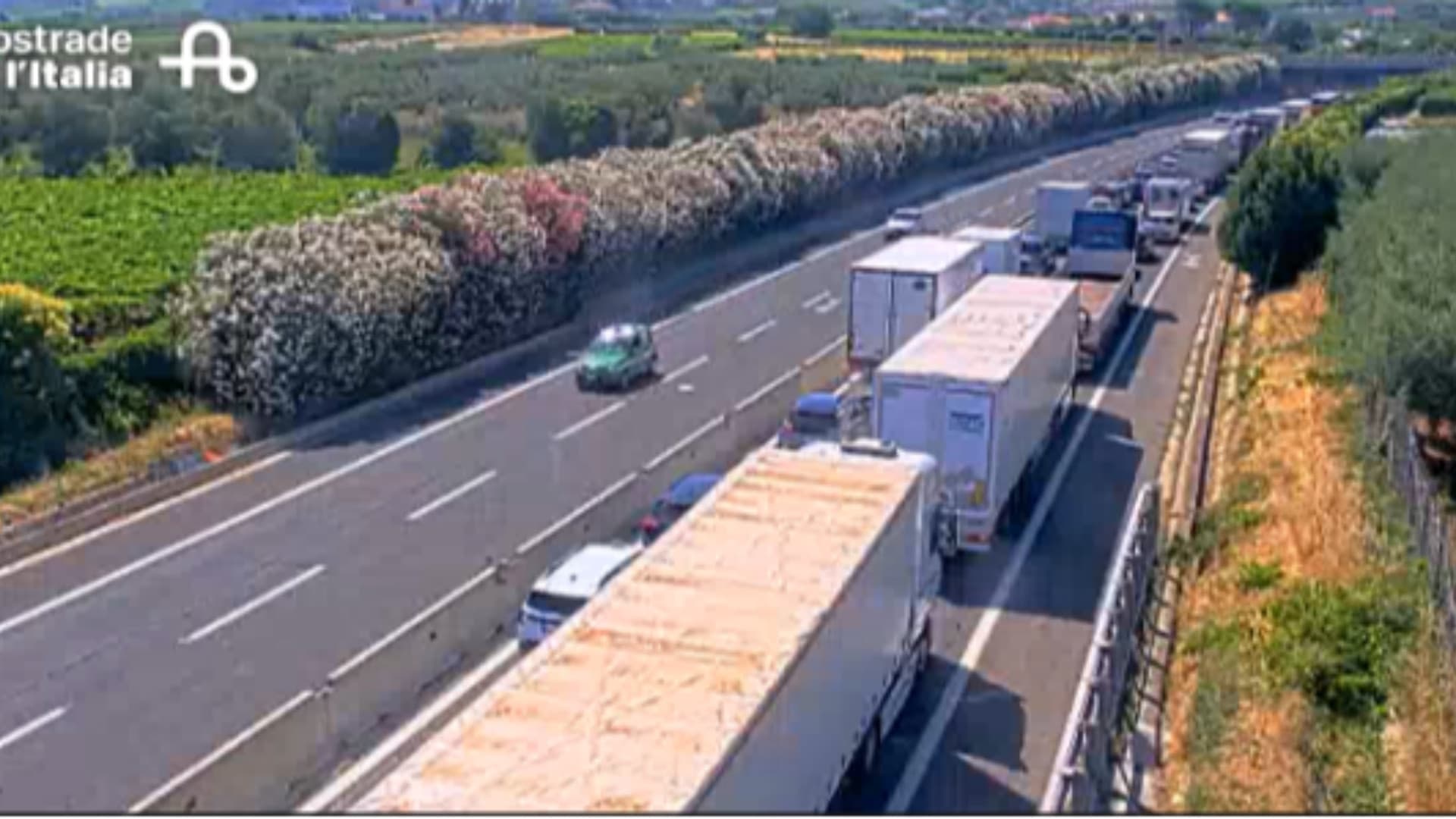La coda in A14