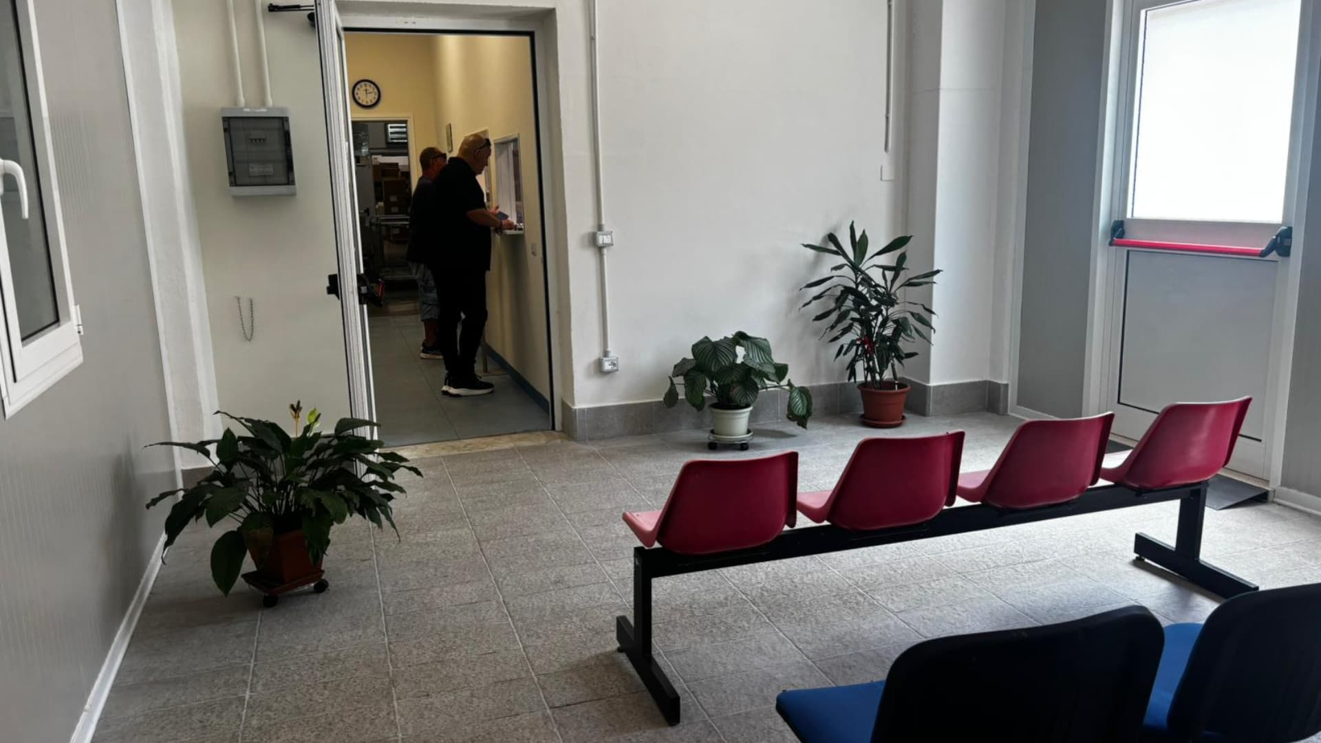 La sala d'attesa