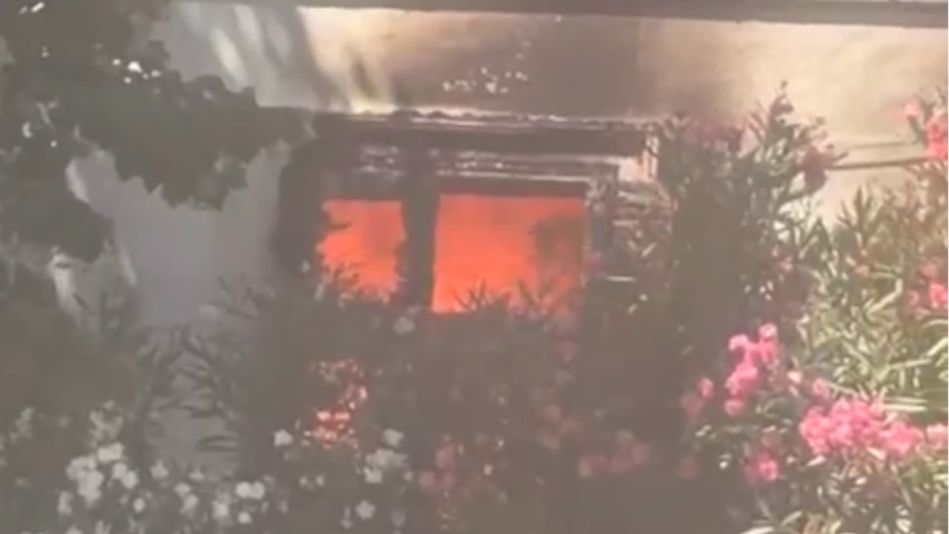 L'incendio