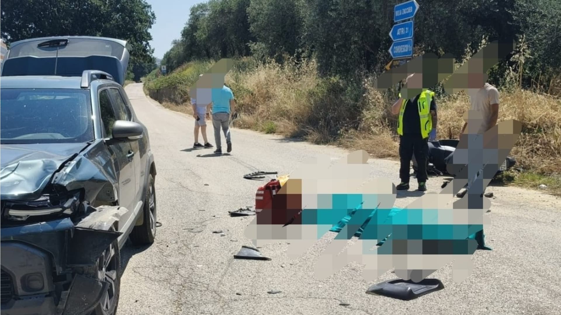 Teramo, indagato per omicidio stradale il conducente del Suv coinvolto nell'incidente costato la vita a Marco Aquilani