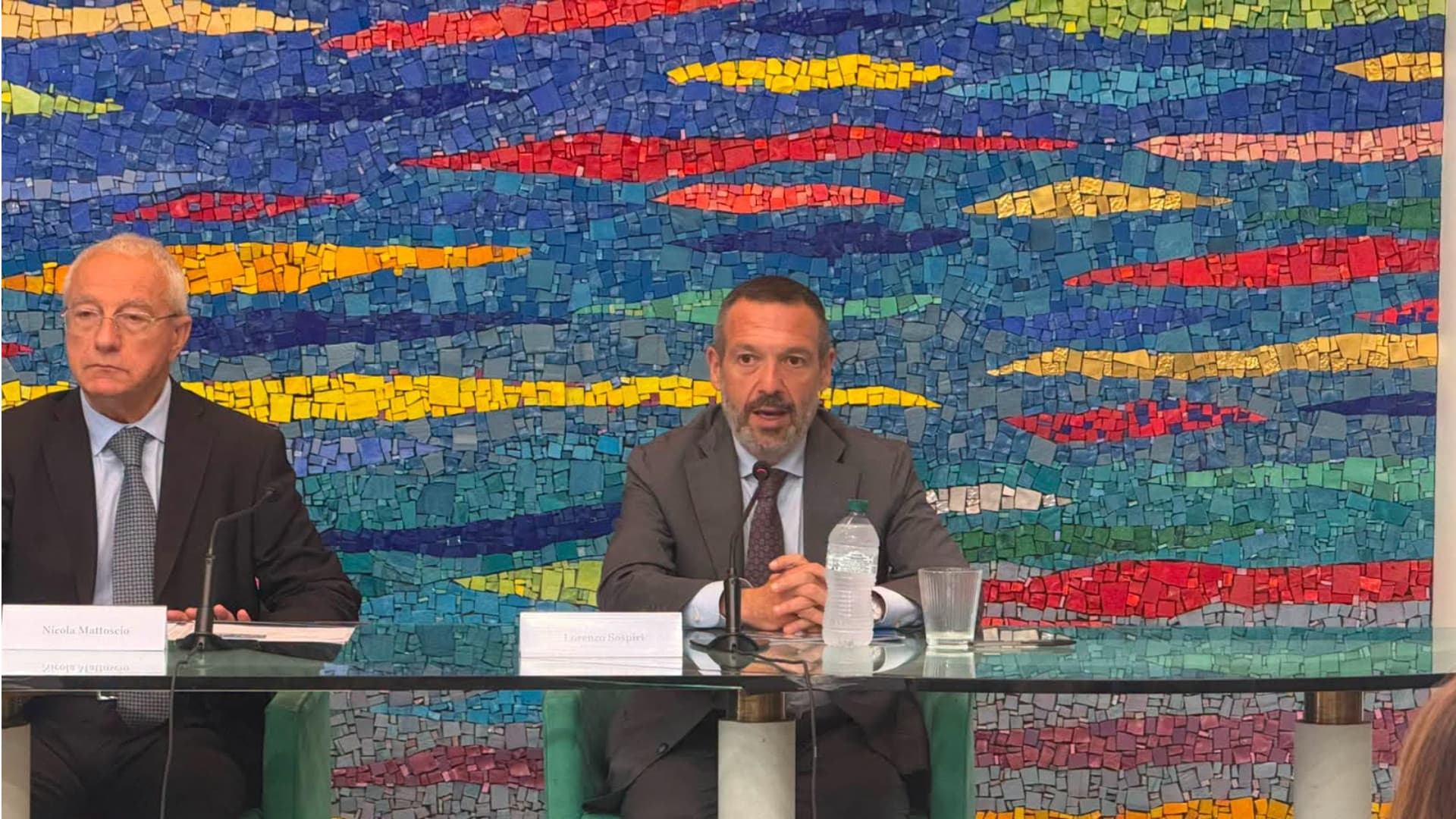 Da sinistra: Micola Mattoscio e Lorenzo Sospiri