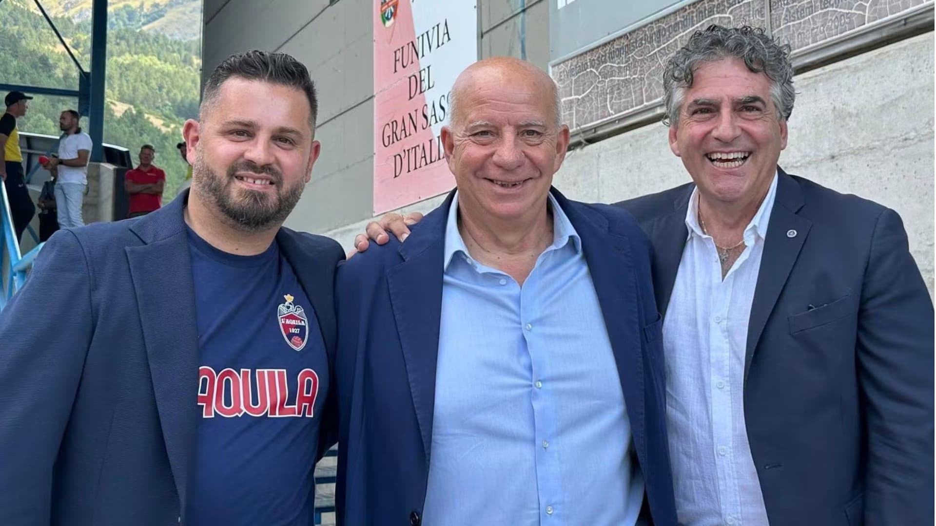 Da sinistra: Vittorini, Faccia e Museo