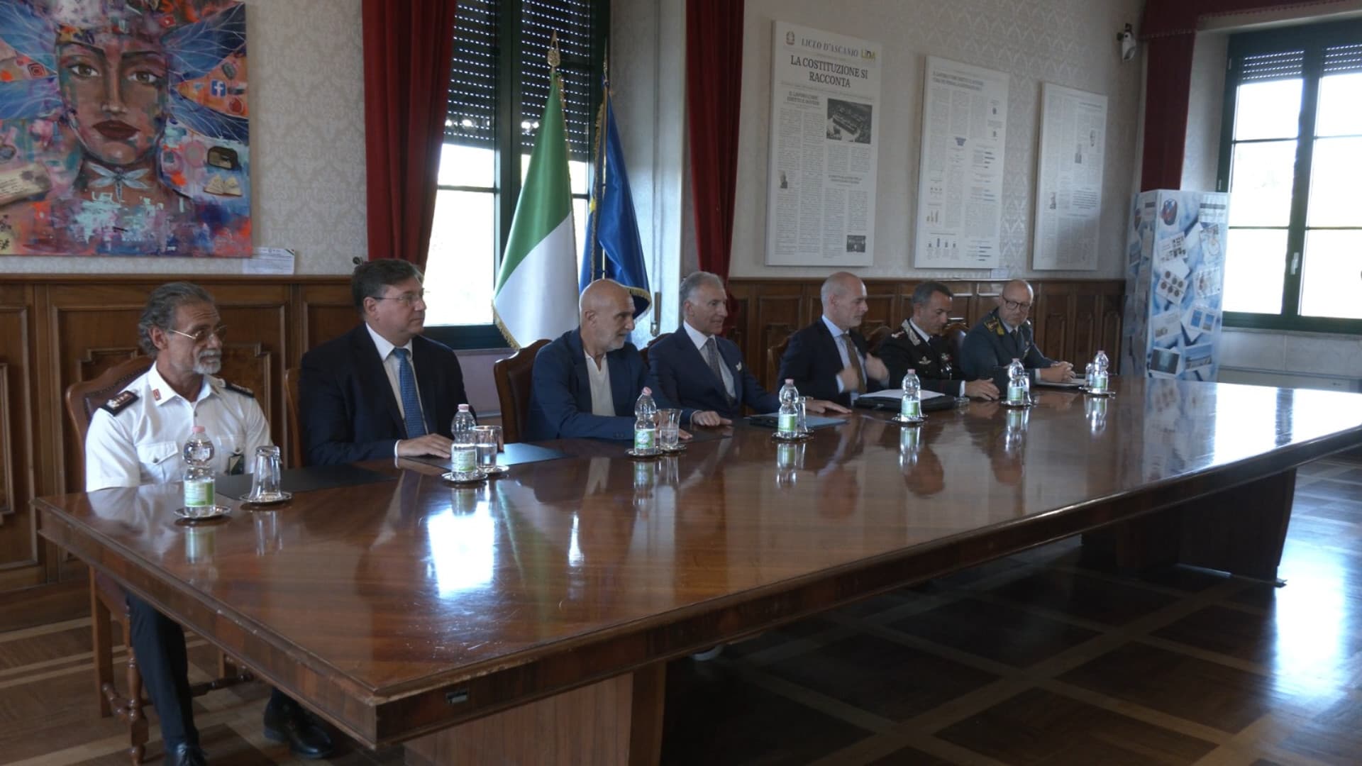 L'incontro con la stampa