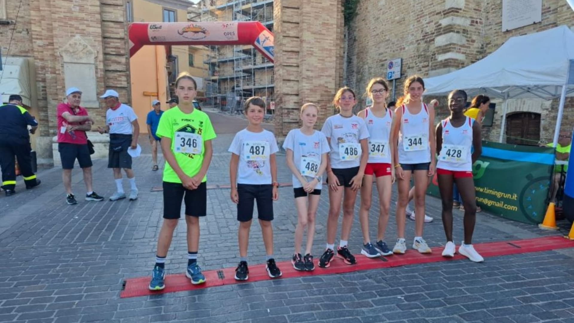 I ragazzi dell'Atletica L'Aquila