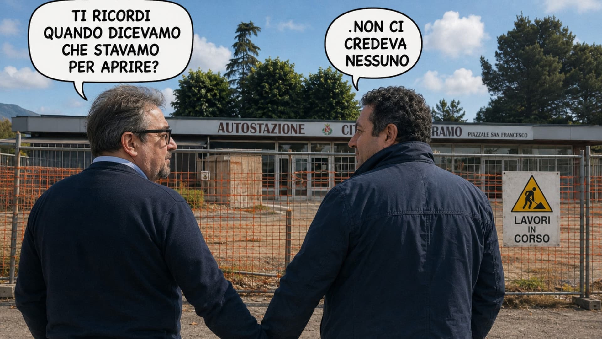 Autostazione, il cantiere infinito: Teramo aspetta ancora