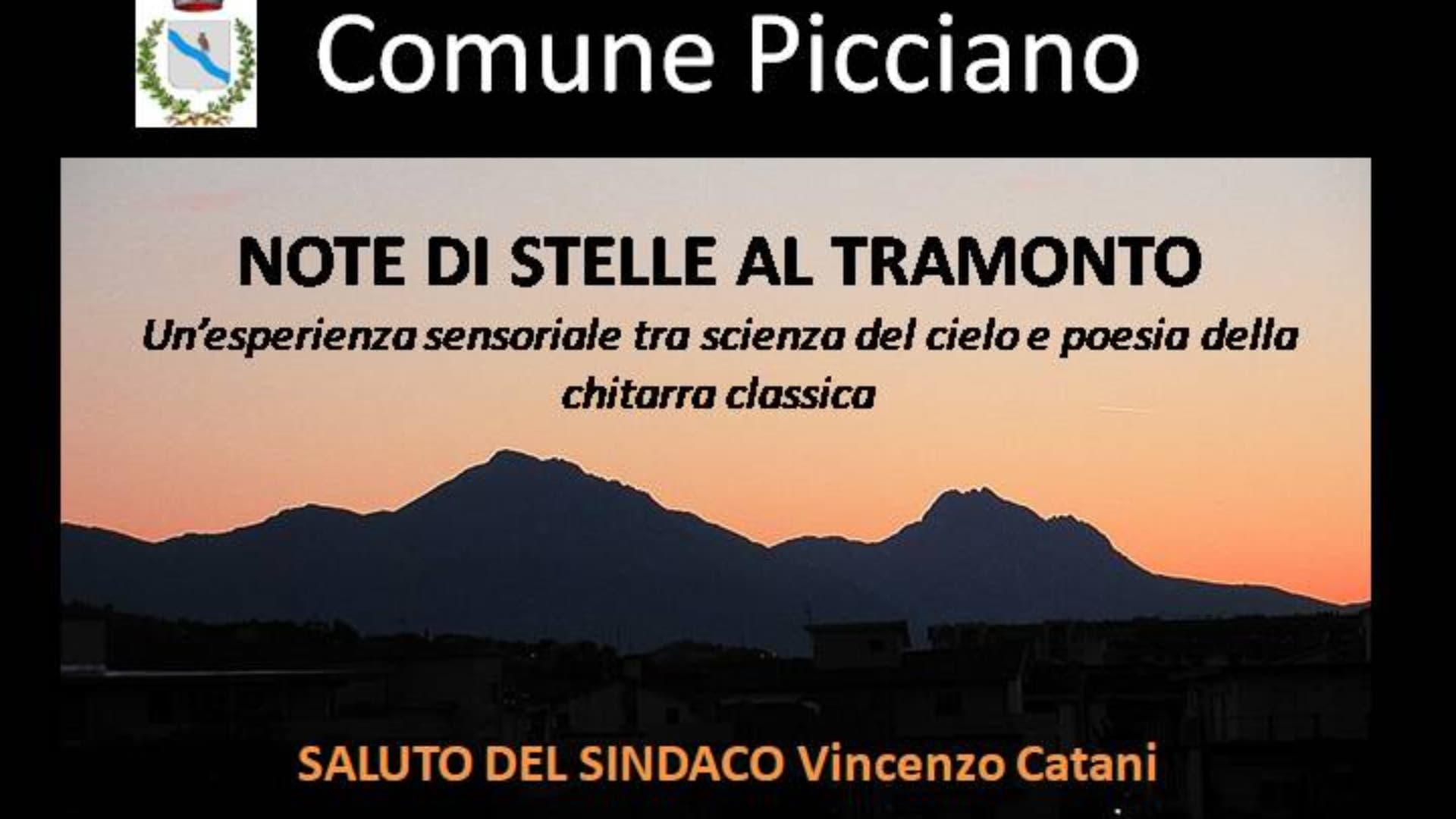 Picciano, ecco "Note di Stelle al Tramonto"
