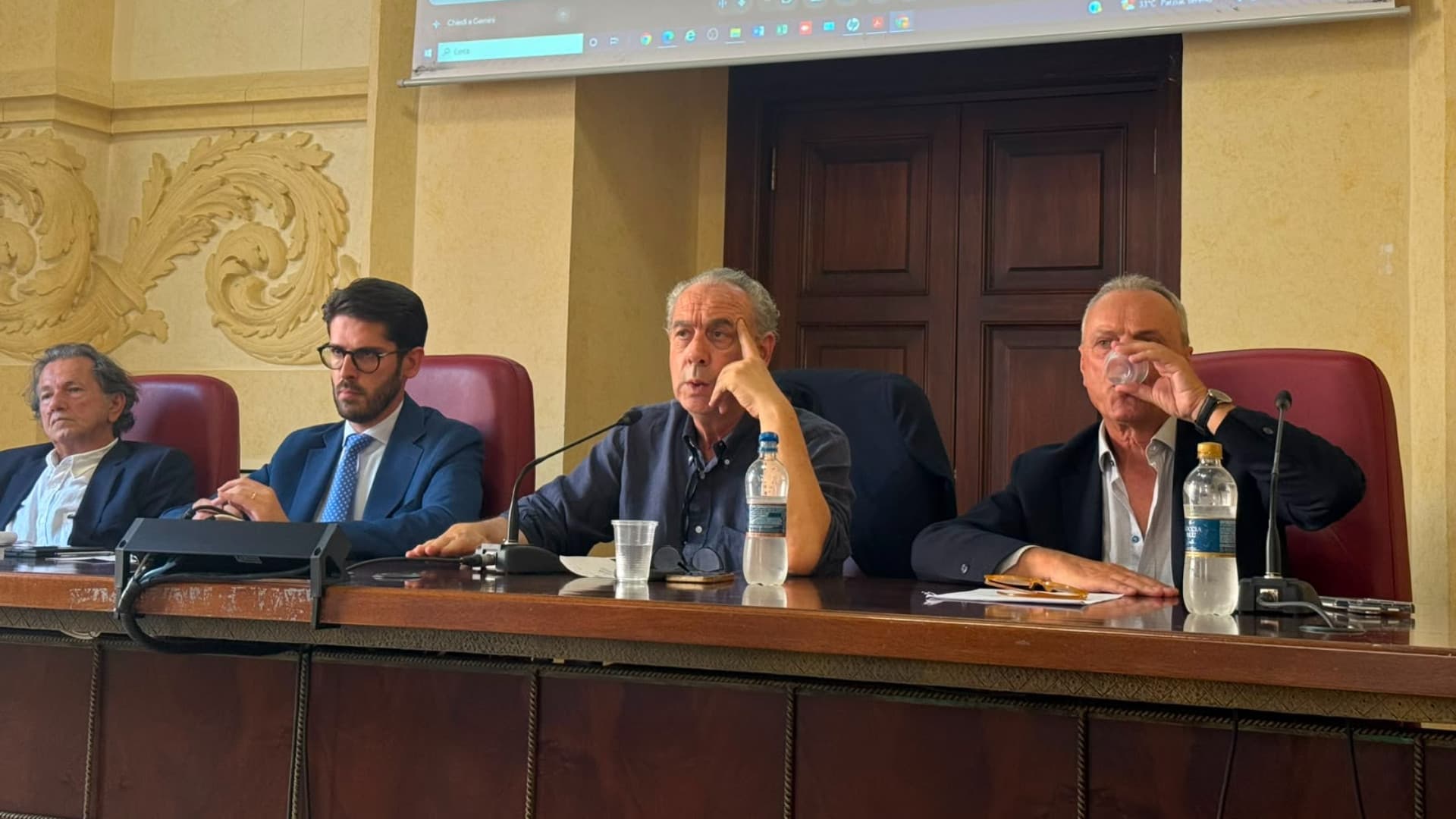 Un momento dell'incontro