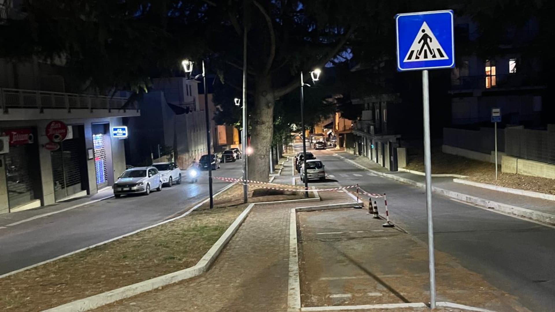 L'Aquila, lavori di rifacimento del manto stradale e della segnaletica su viale Alcide De Gasperi