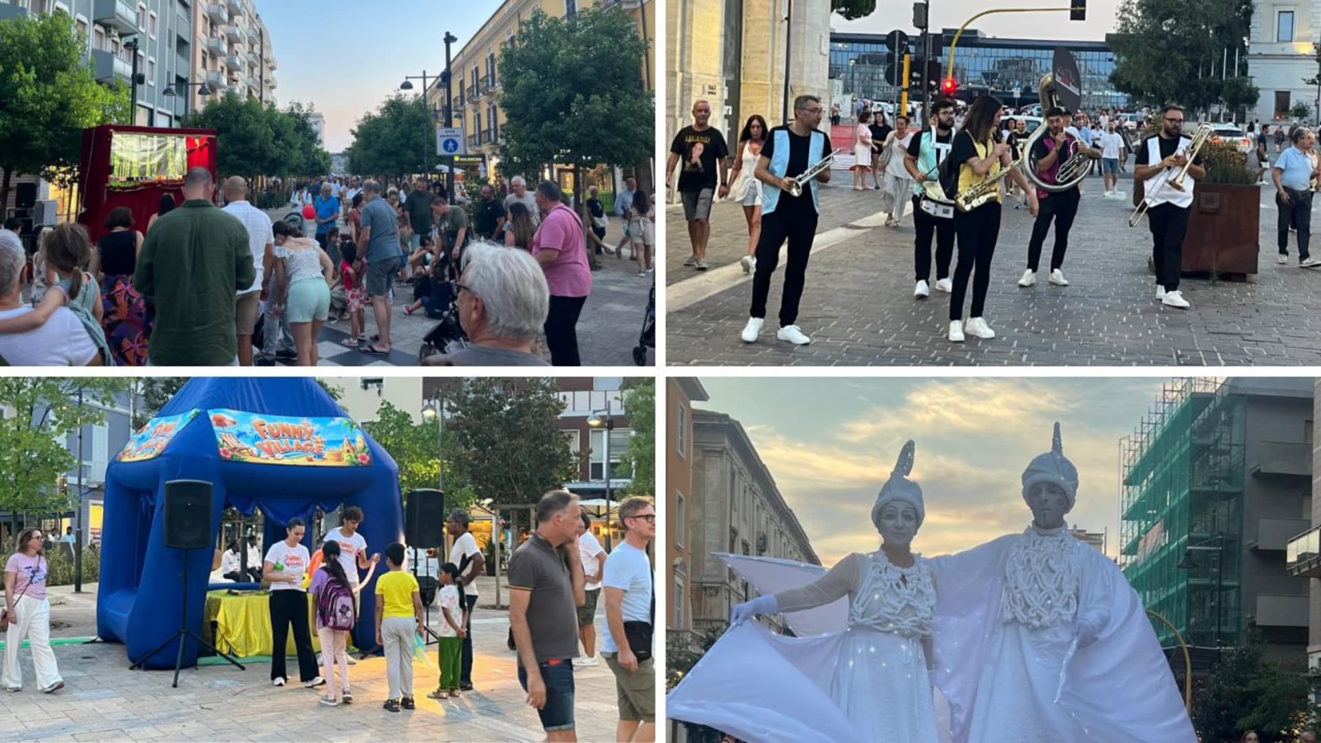 Pescara, successo per la Notte dei saldi: musica, spettacoli e shopping riempiono il centro