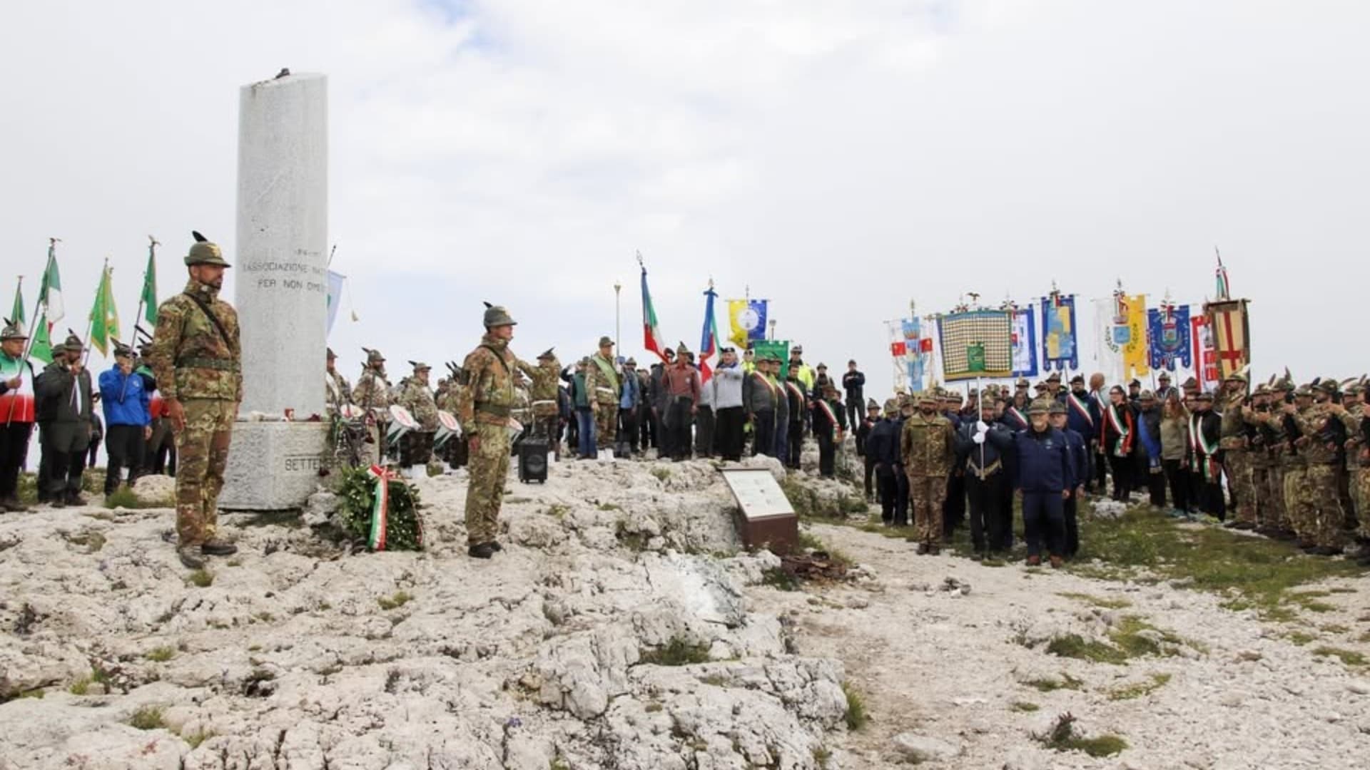Il raduno degli alpini